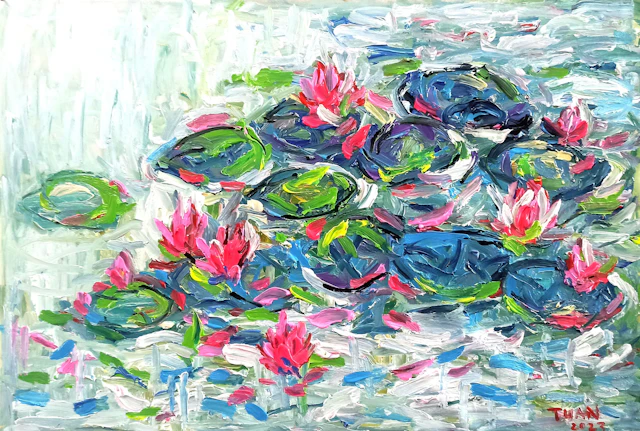 Water lilies - LE ANH TUAN