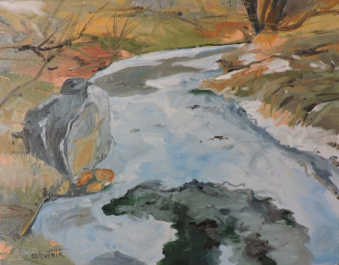 Quiet Glide of Winter Edge - Richard Szkutnik