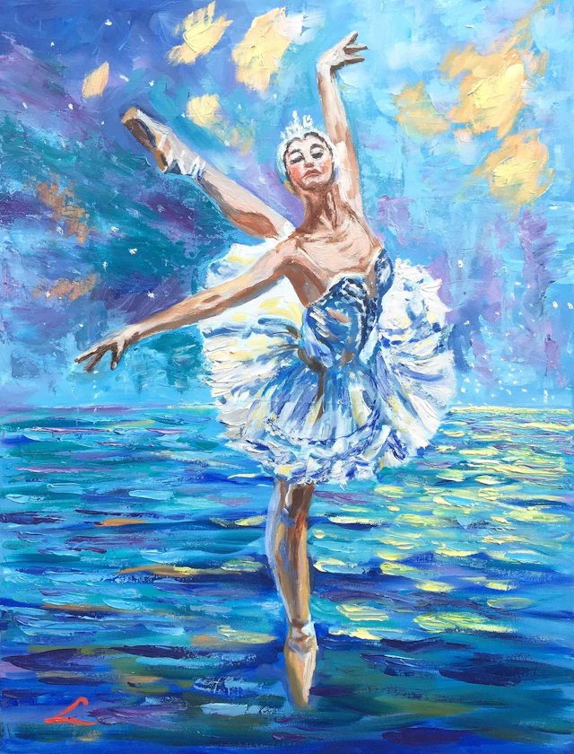 Dance of the floating swan - Elena Sokolova