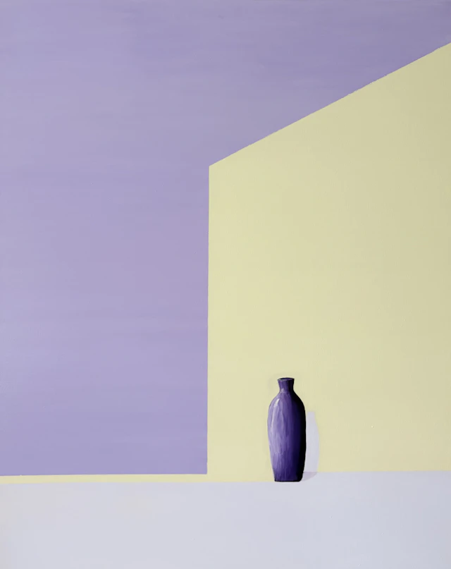The Shape of Stillness XII — Lilac Light - JIAN MA