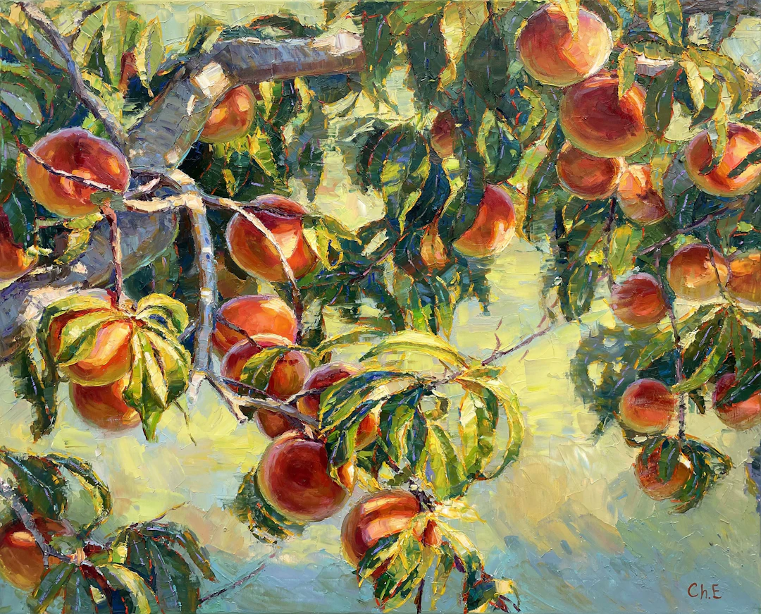 Peach Tree - Evgeny Chernyakovsky