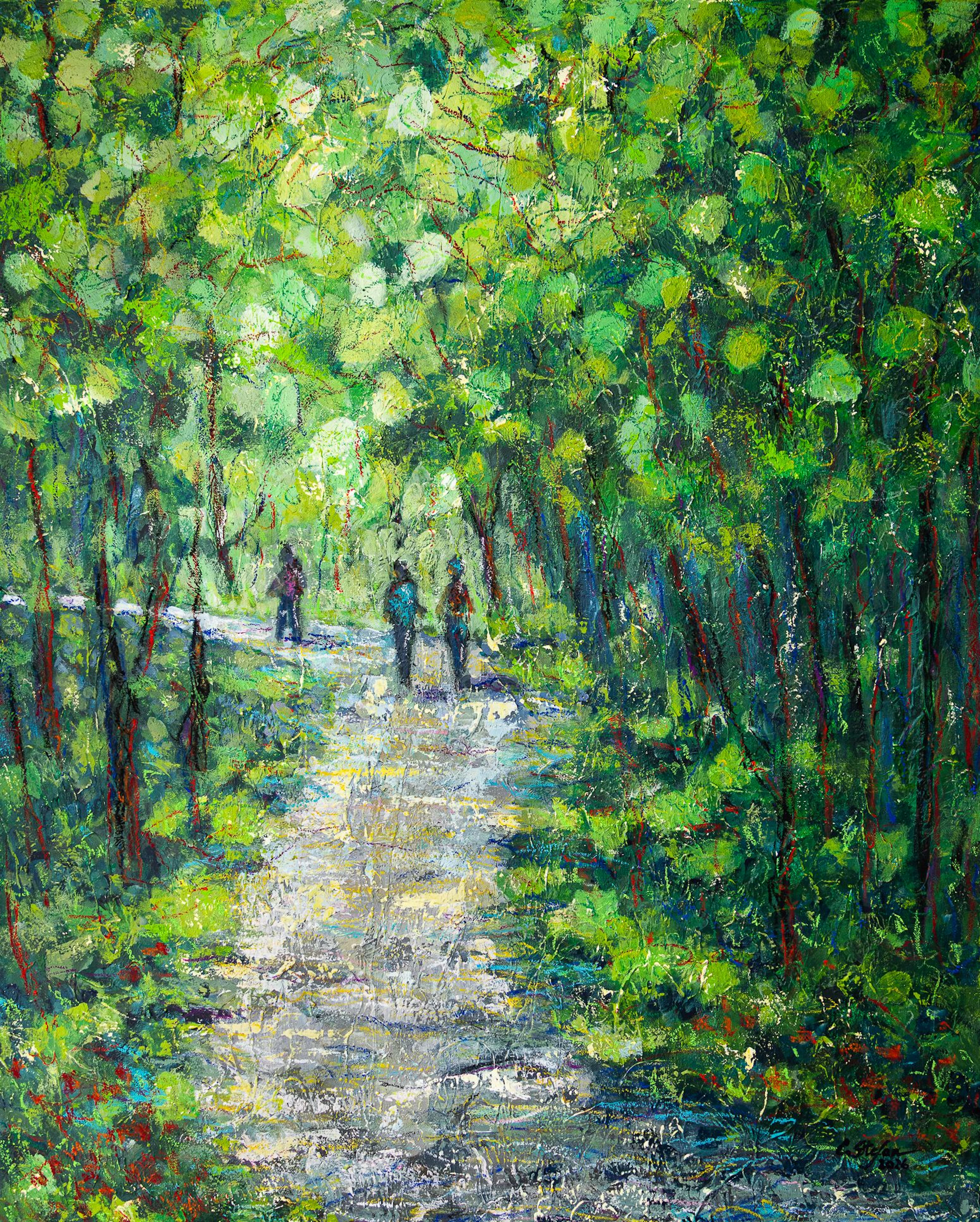 Summer Walk in the forest - Cristina Stefan