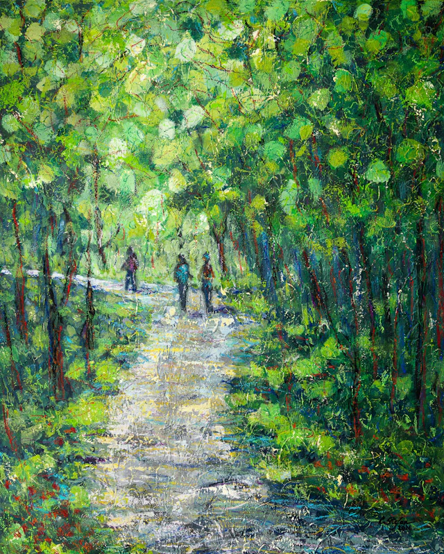 Summer Walk in the forest - Cristina Stefan