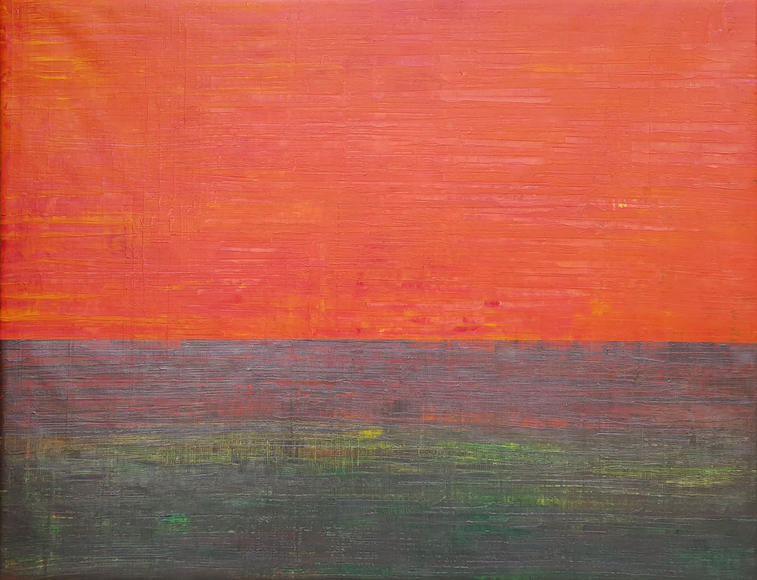 Burning sunset - Ivana Olbricht