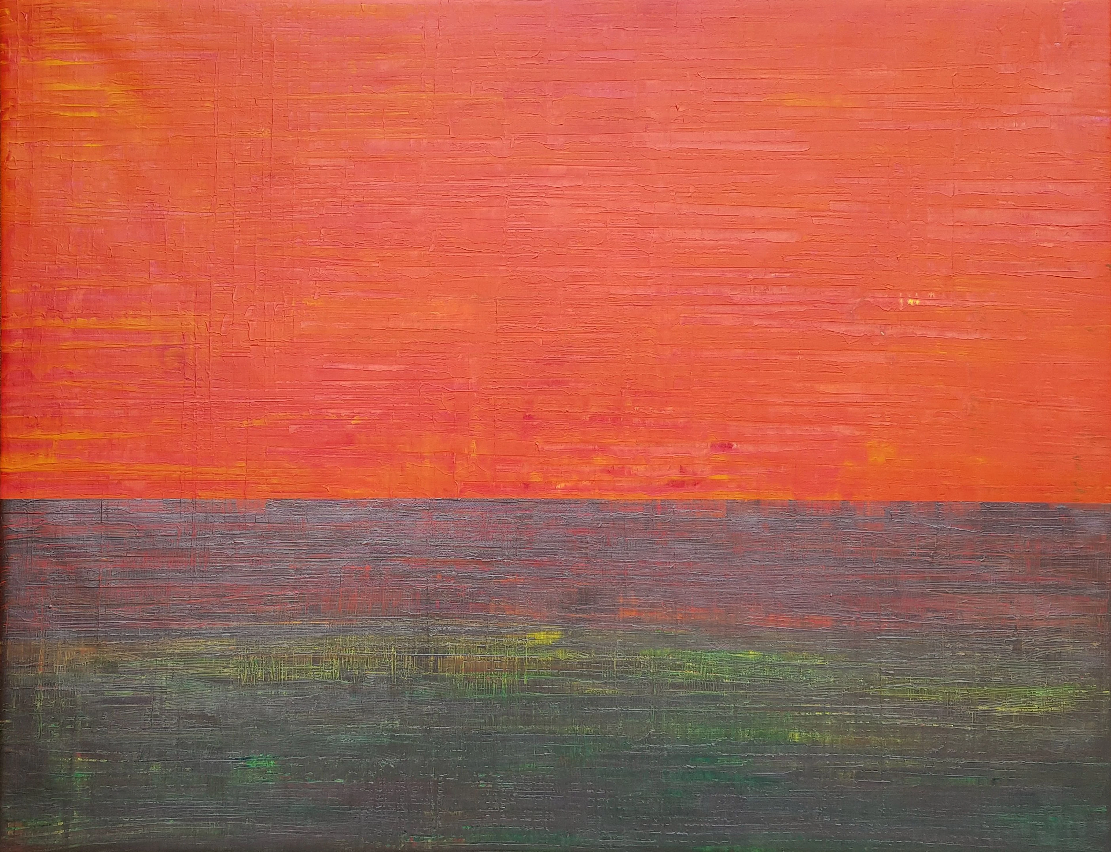 Burning sunset - Ivana Olbricht