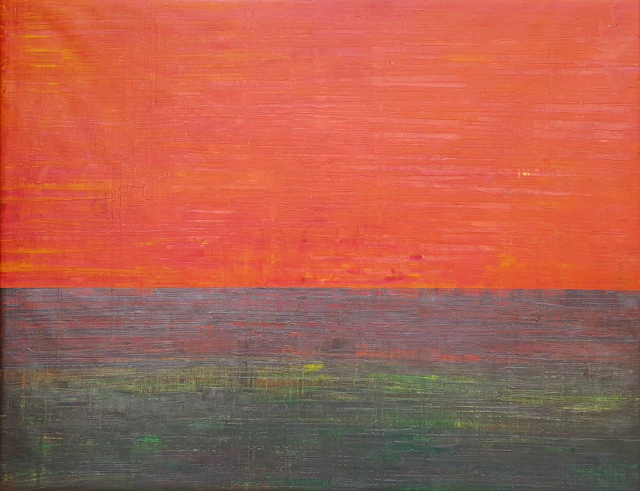 Burning sunset - Ivana Olbricht