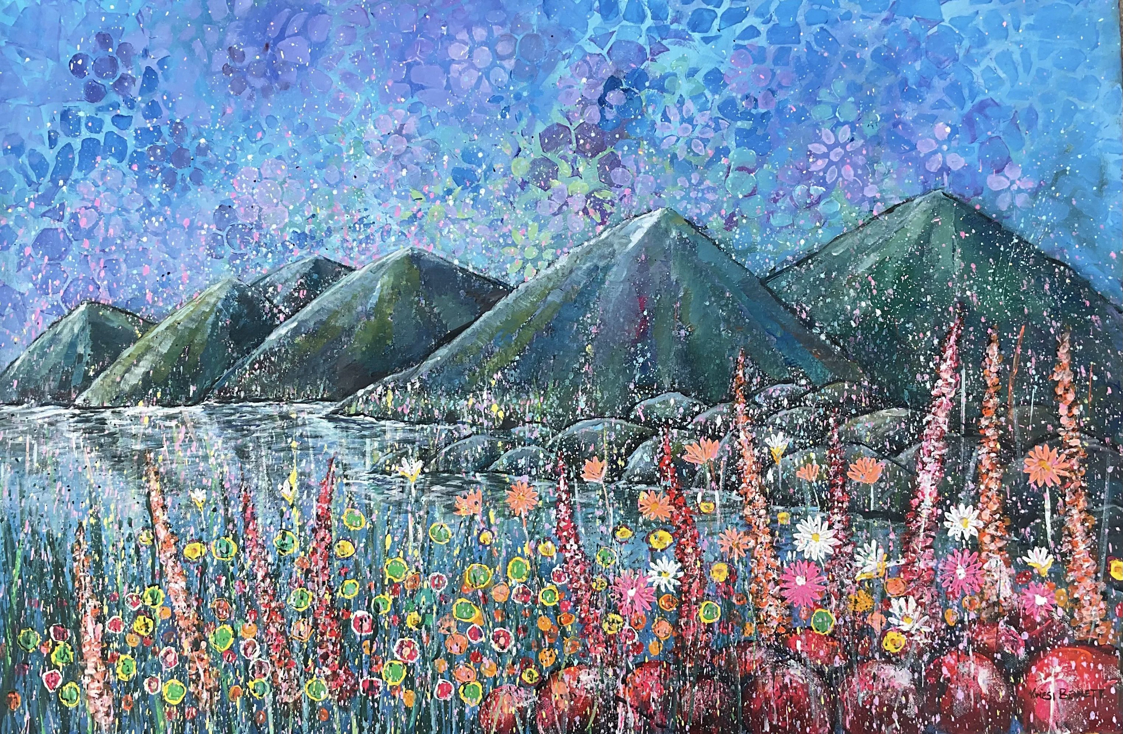 Mountain florals - Jacob Kwesi Bennett