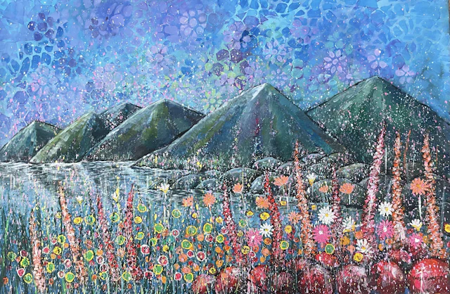 Mountain florals - Jacob Kwesi Bennett