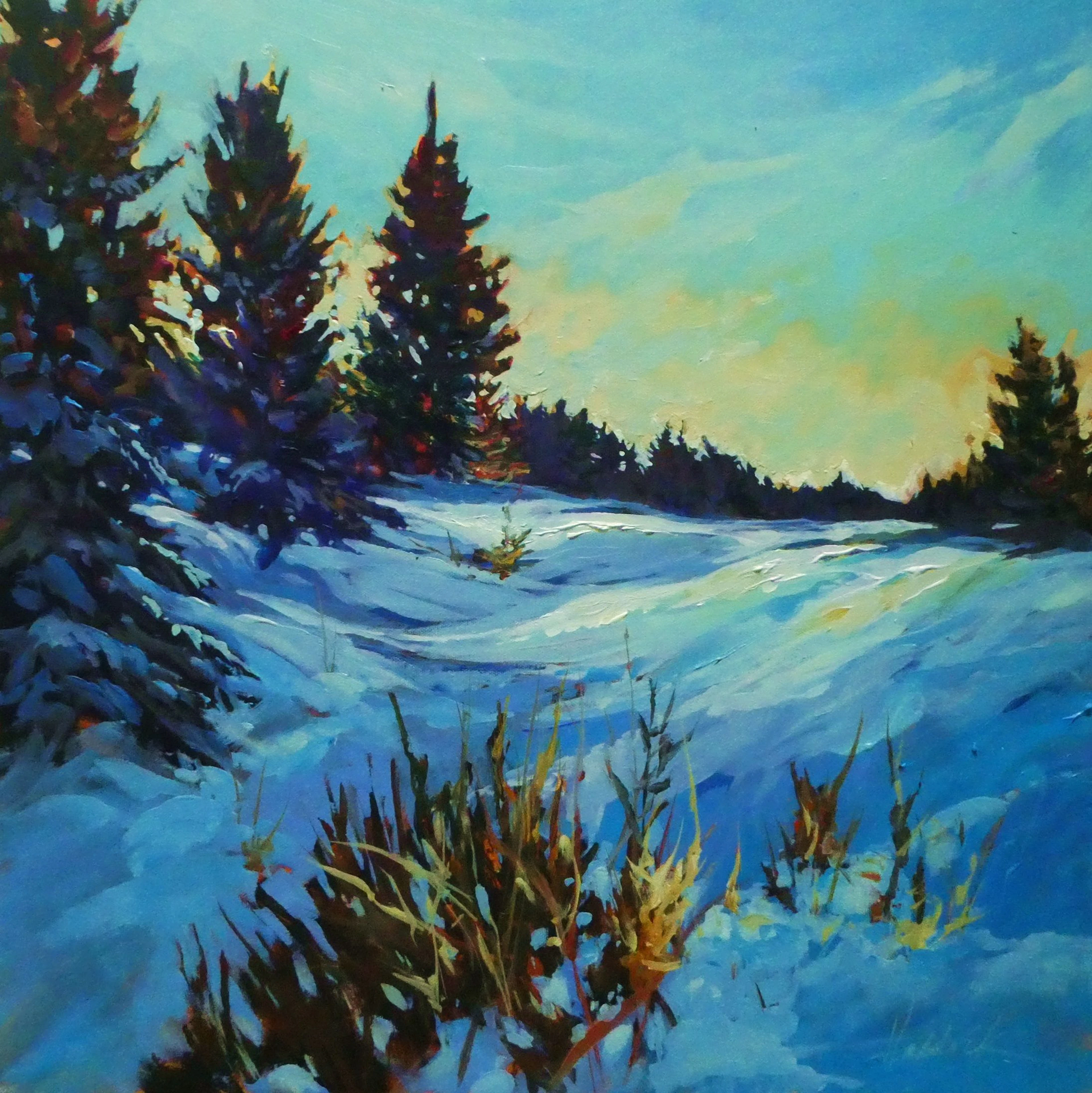 Snowy Blues - Perry Haddock