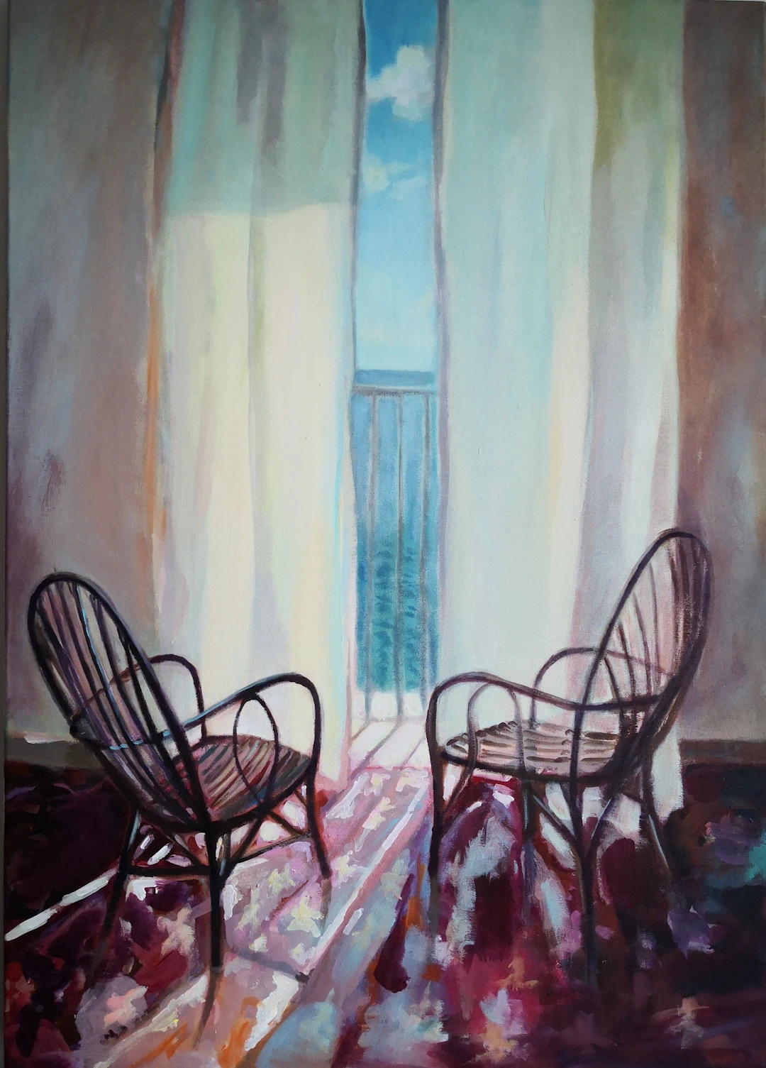Two Chairs and A Window - Anyck Alvarez Kerloch