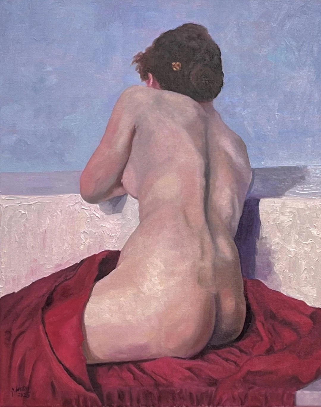 Female Nude from the Back - Gary Westall