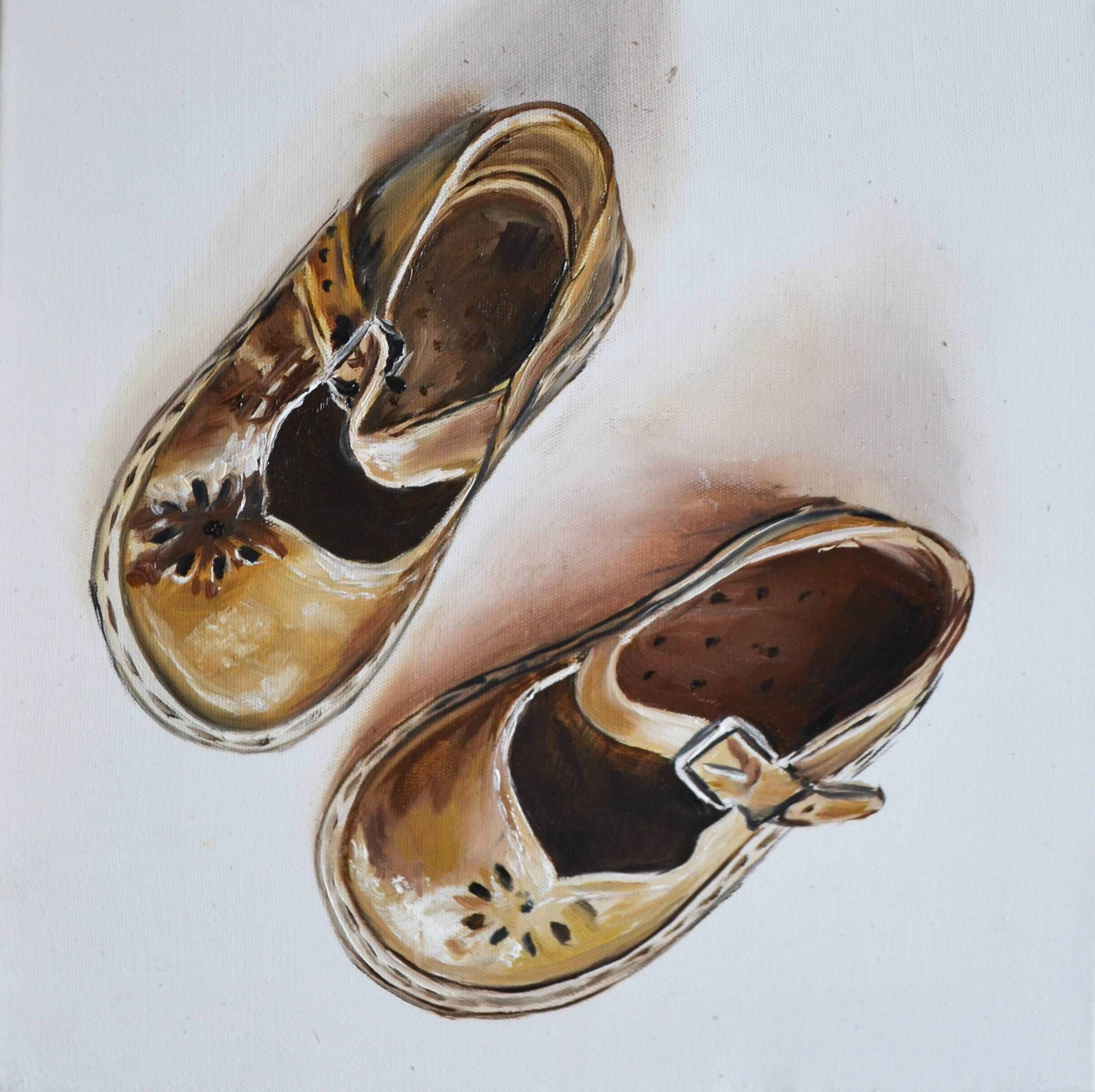 Sandals of my First Steps - Valeria Radzievska