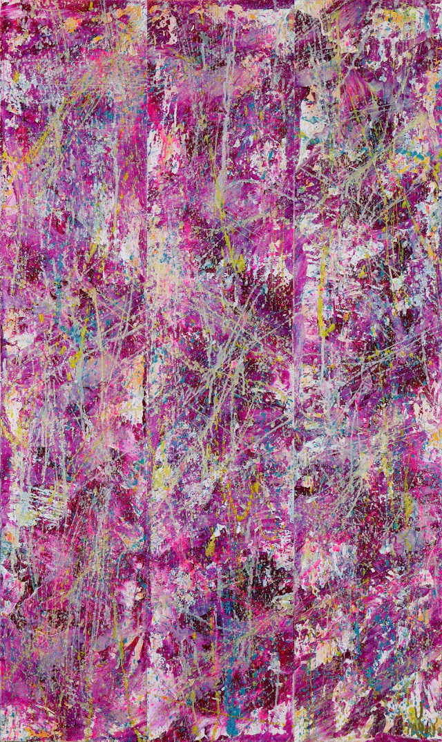 Divided pink expressions - Nestor Toro