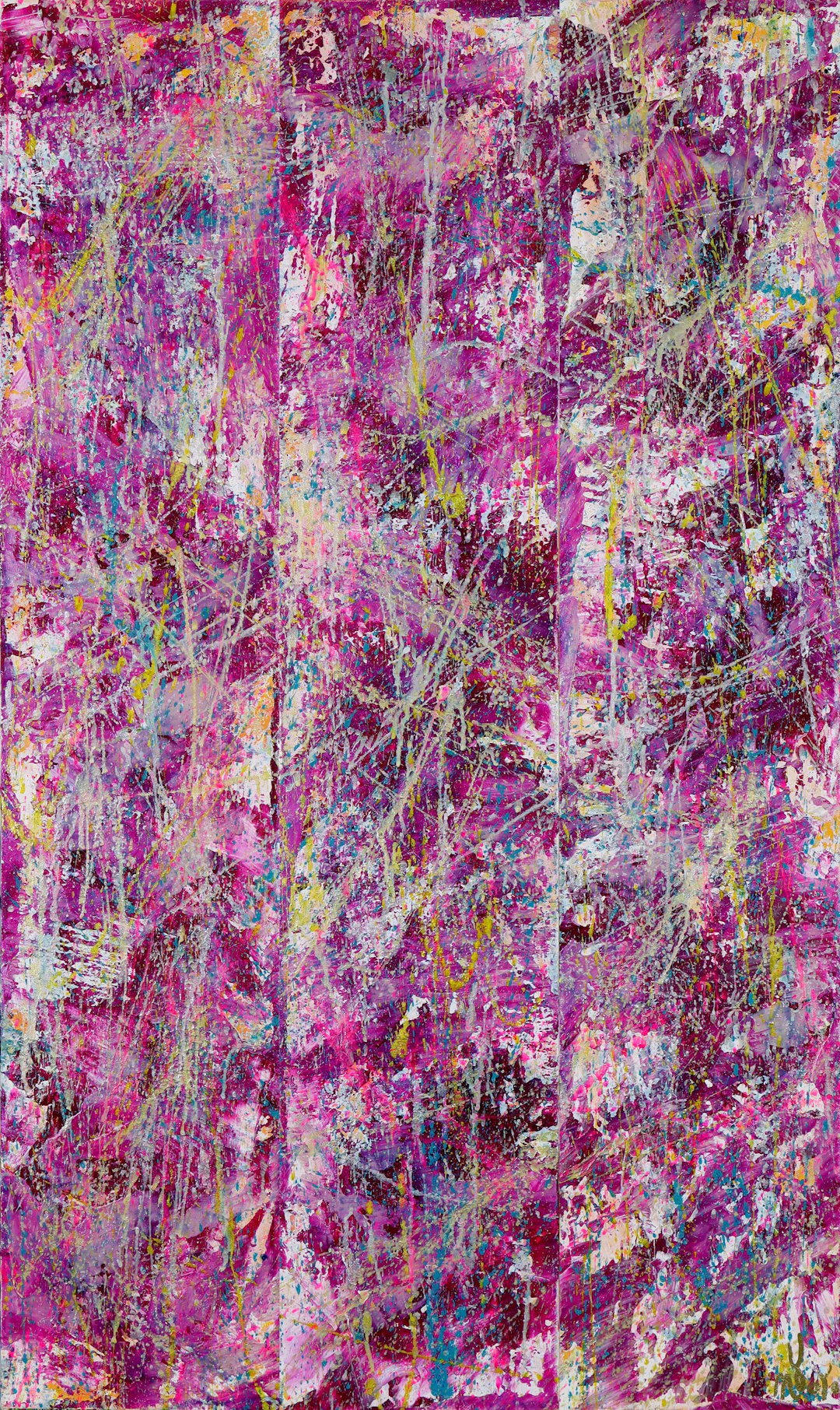 Divided pink expressions - Nestor Toro