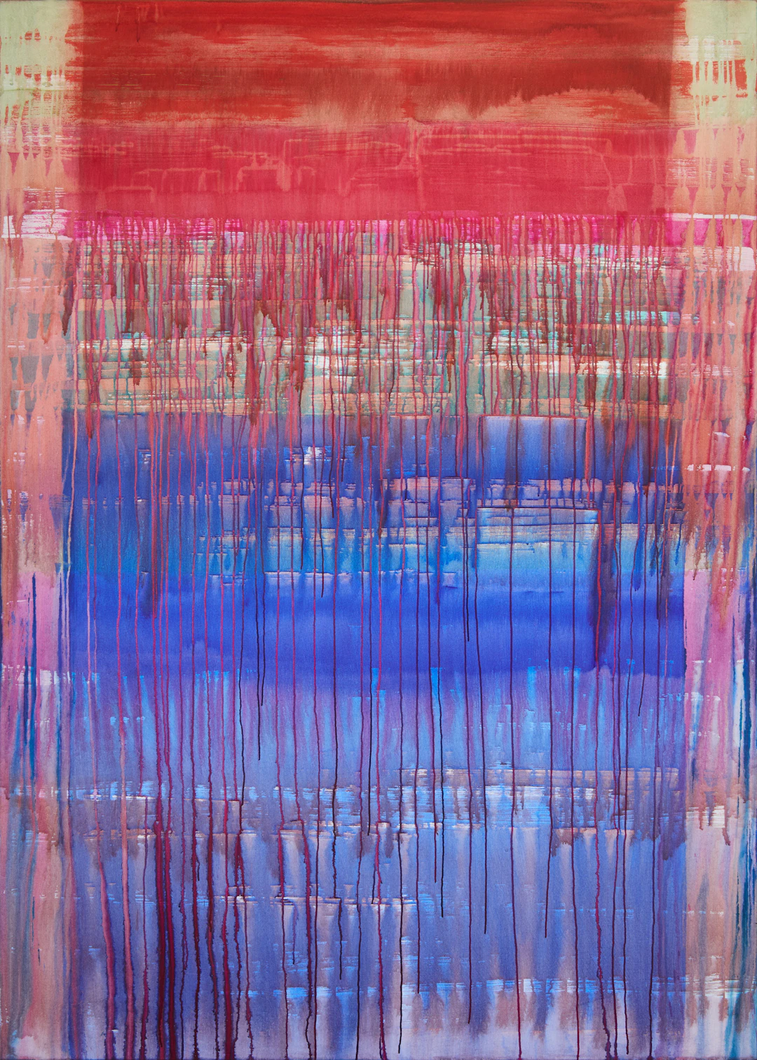 Perpetual Motion / Red Over Pink Over Turquoise - Simon Findlay