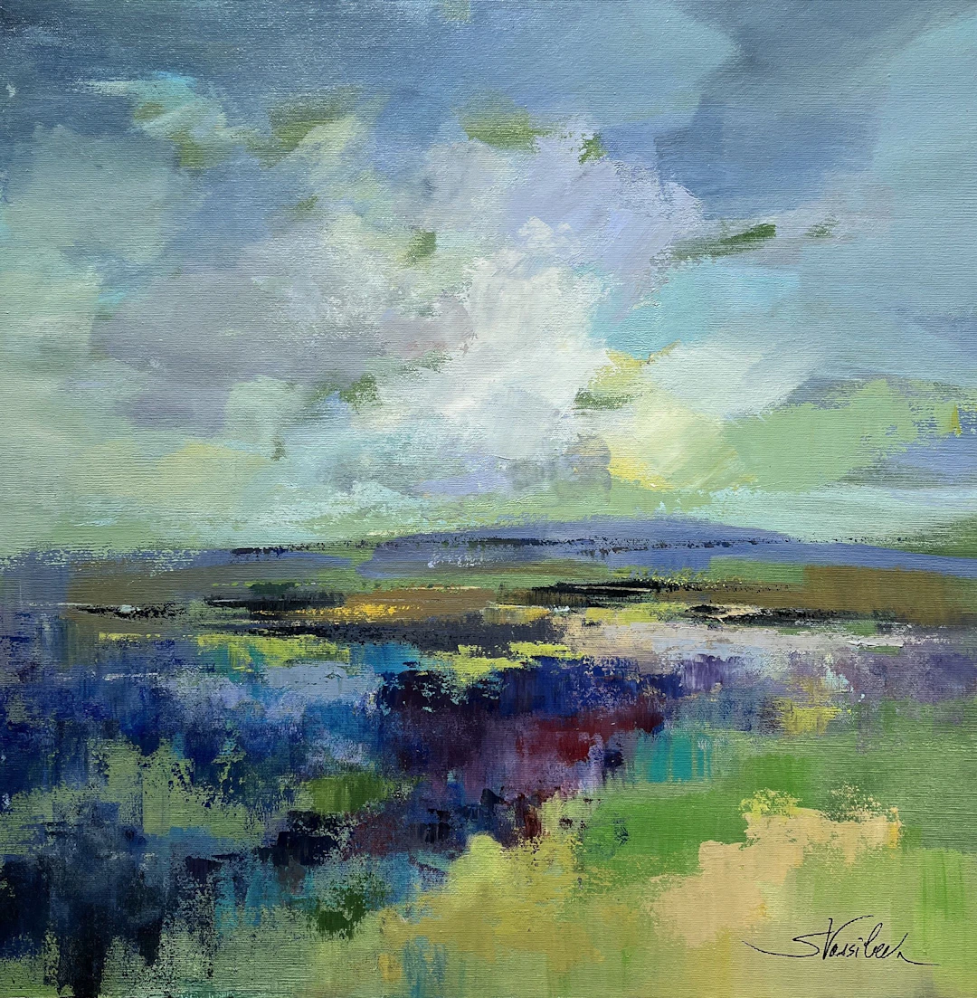 Purple Field - silvia vassileva