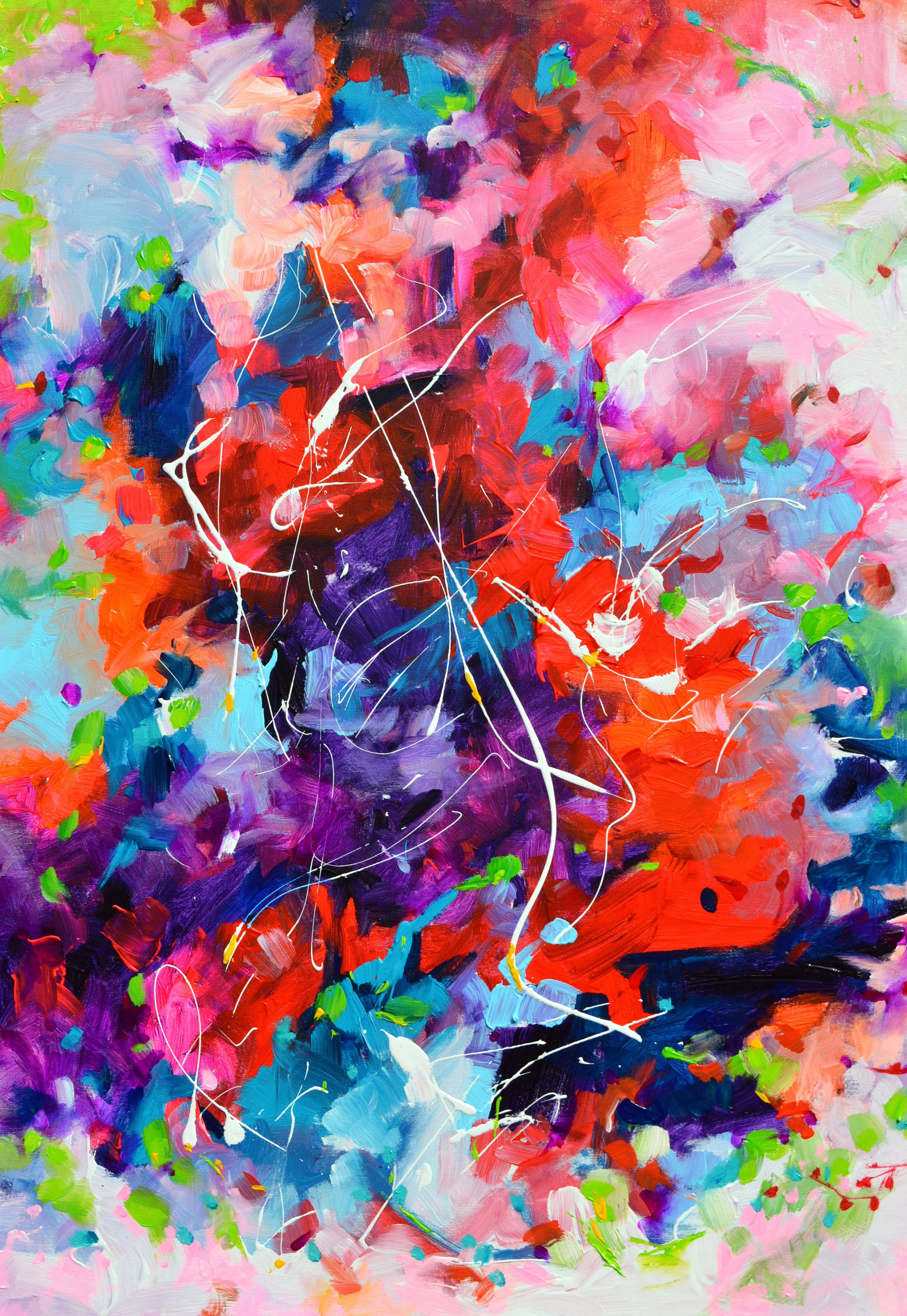 A Flash of Scarlet - Forest Walk - Soos Roxana Gabriela