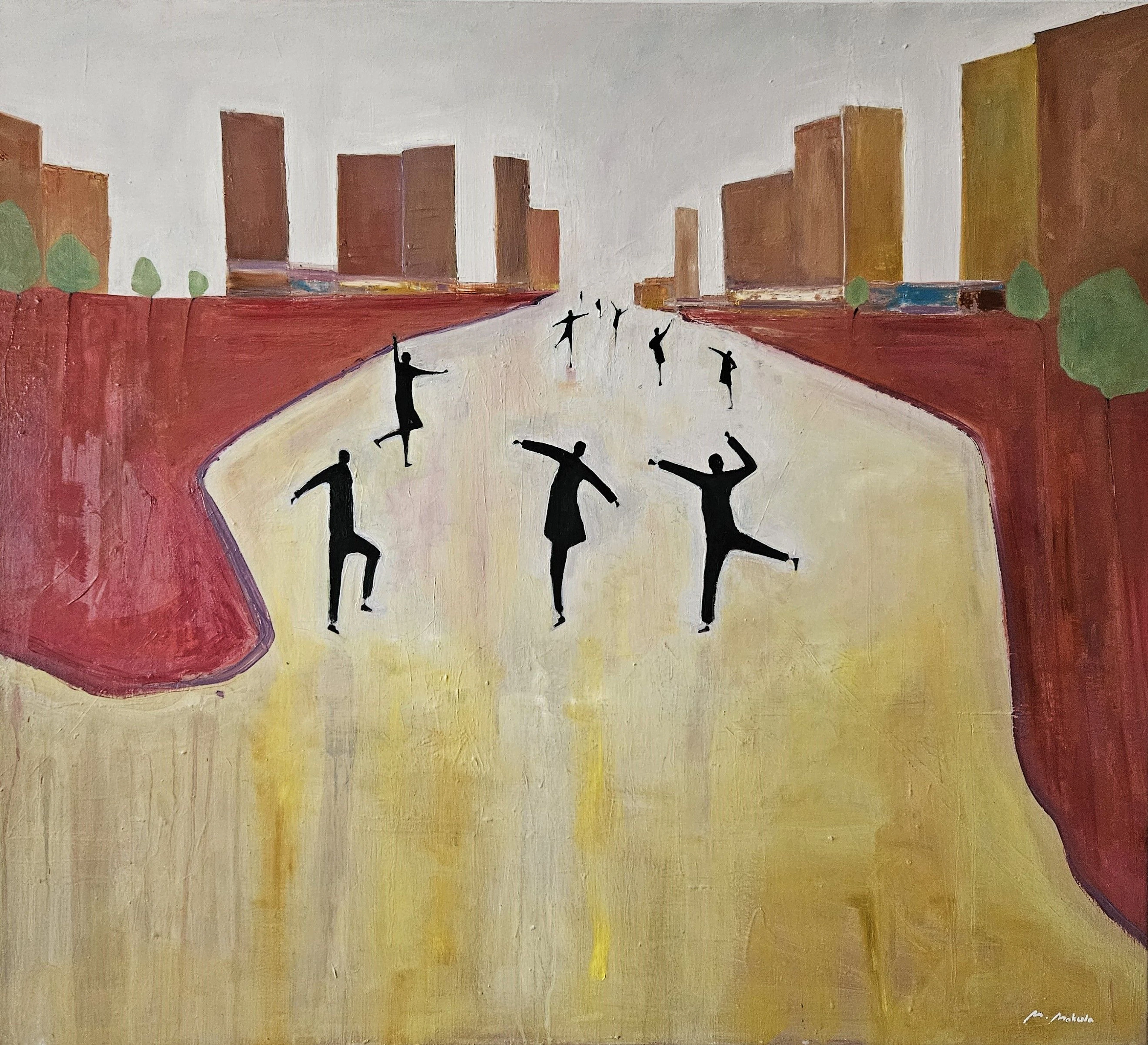 Jumping up and down - MARIUSZ MAKULA