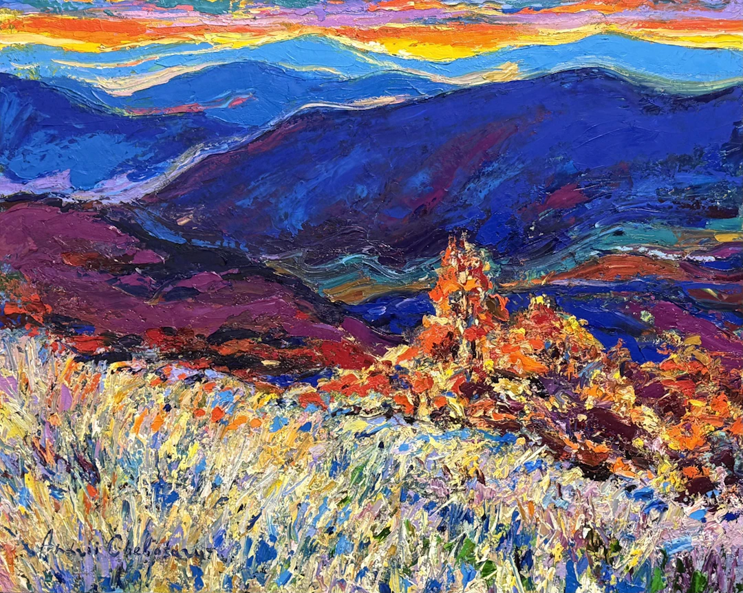 Magic of the evening mountains - Andrii Chebotaru
