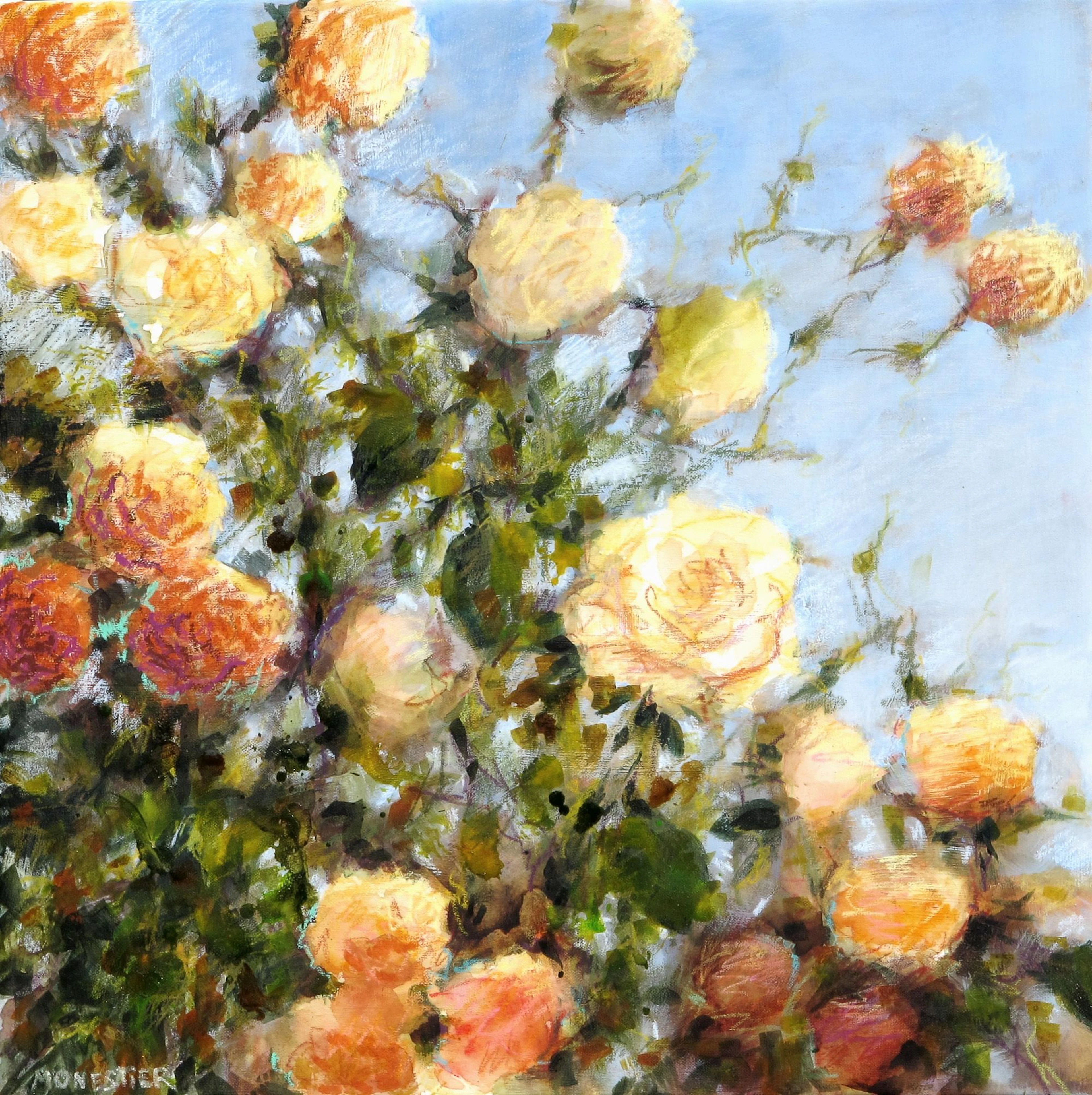 Yellow roses - Fabienne Monestier