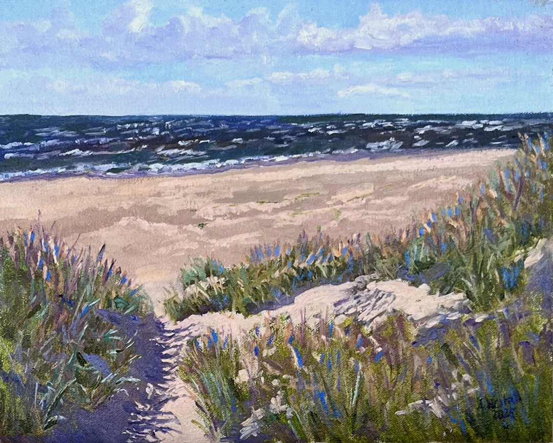 Light and shadow in the Blåvand dunes - Gary Westall