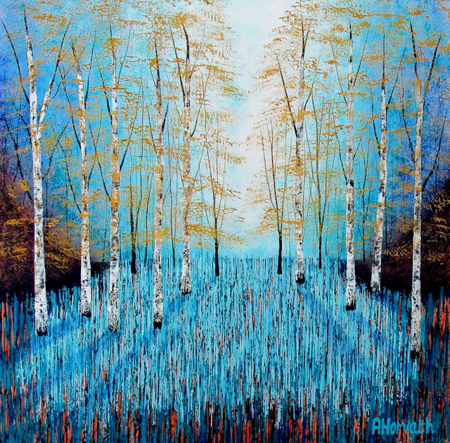 Silver Birch Wood - Amanda Horvath