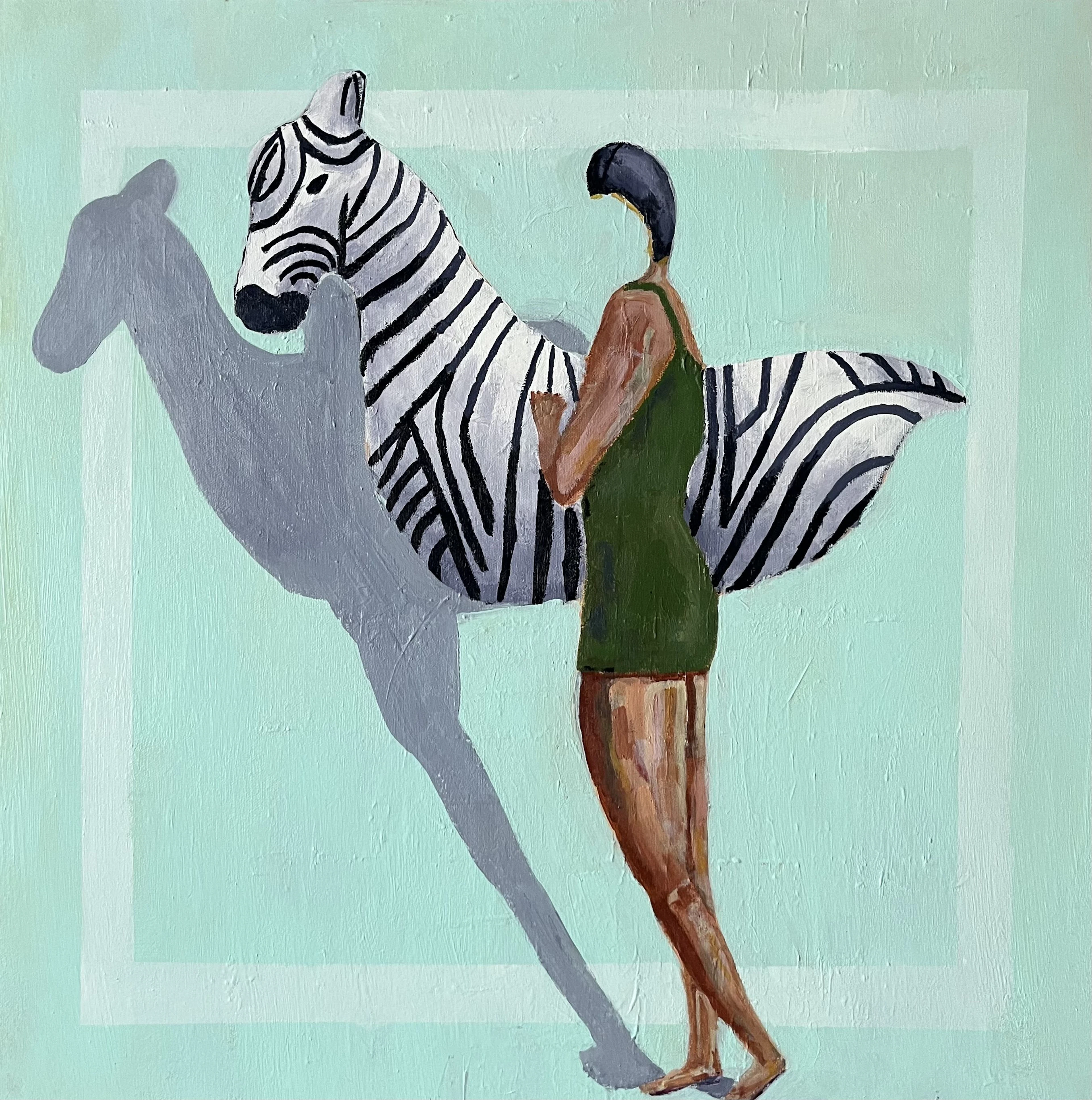 Zebra Floatie - Sarah Boisvert
