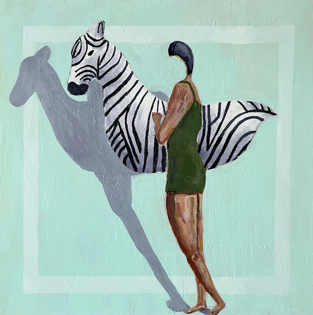 Zebra Floatie - Sarah Boisvert