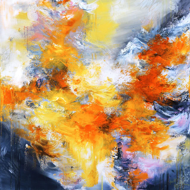 Abstract Serenade of Shadows - Andrada Anghel