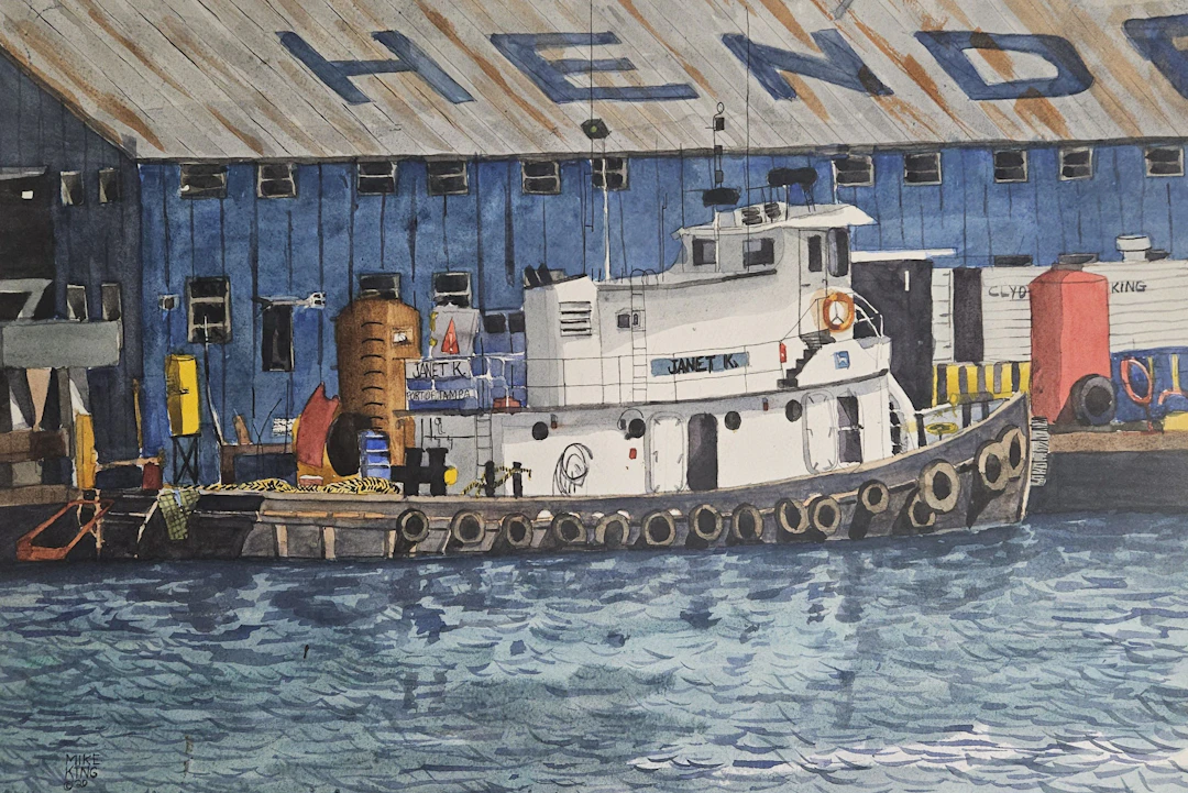 Tugboat Janet K - Mike King