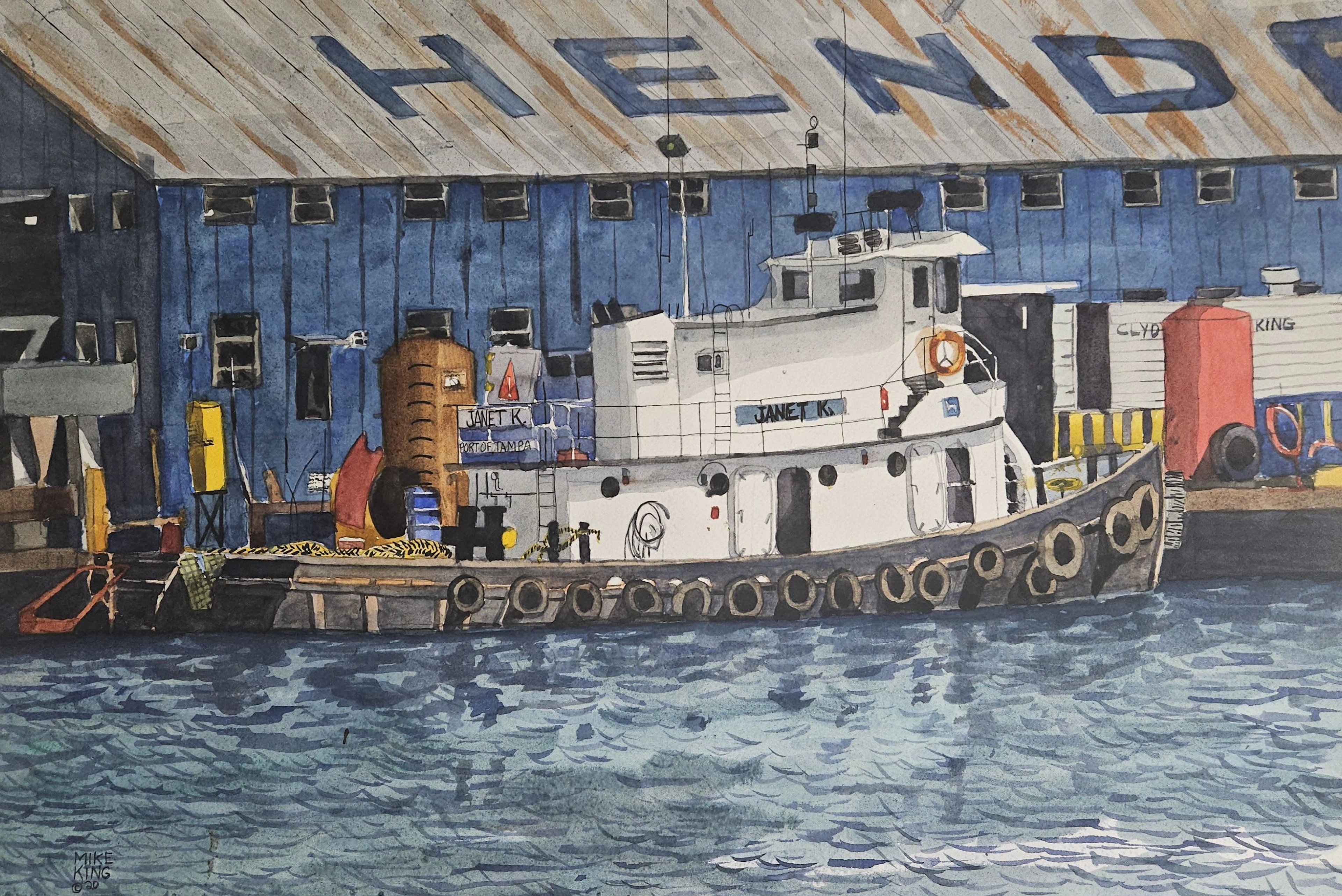 Tugboat Janet K - Mike King
