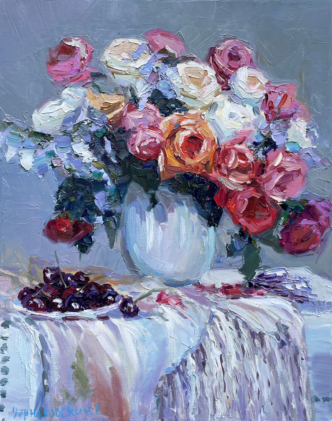 Flower bouquet - Evgeny Chernyakovsky