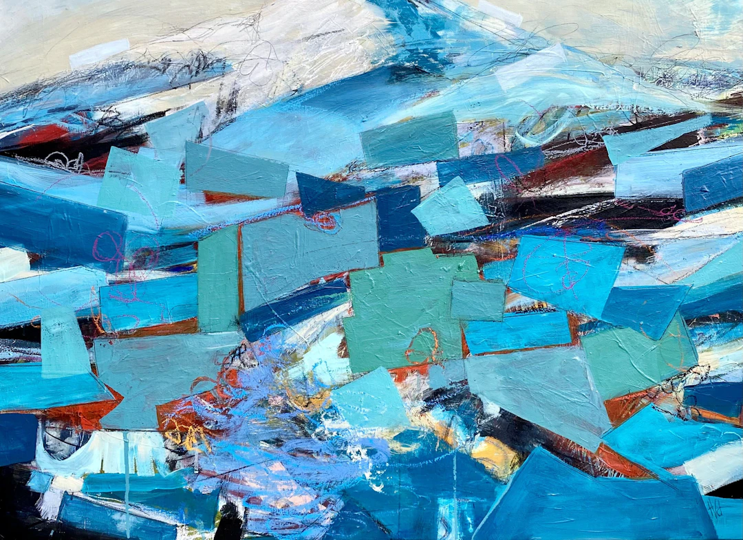 Snow Capped Mountain II - Theresa Vandenberg Donche