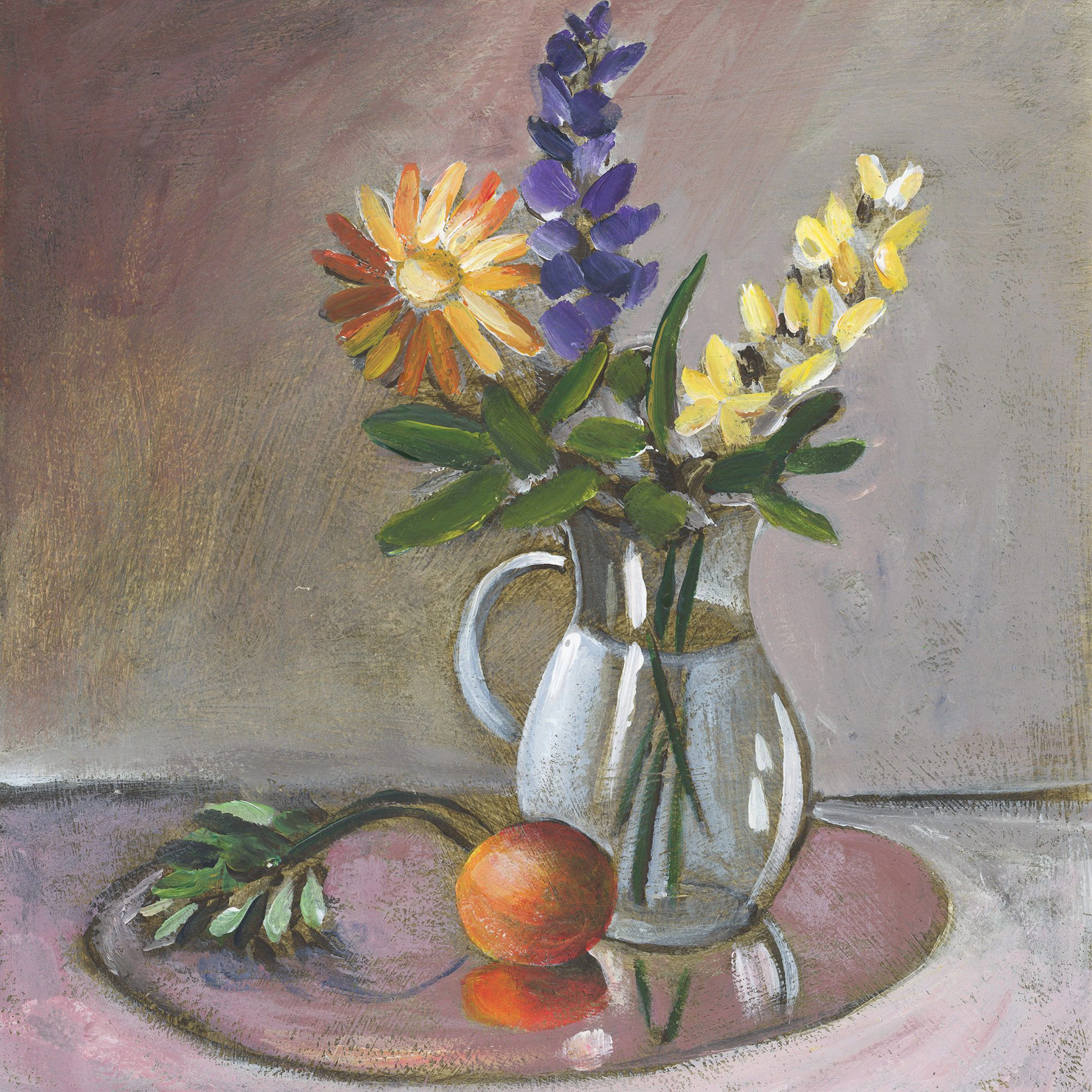 Peach and flowers - Anton Maliar