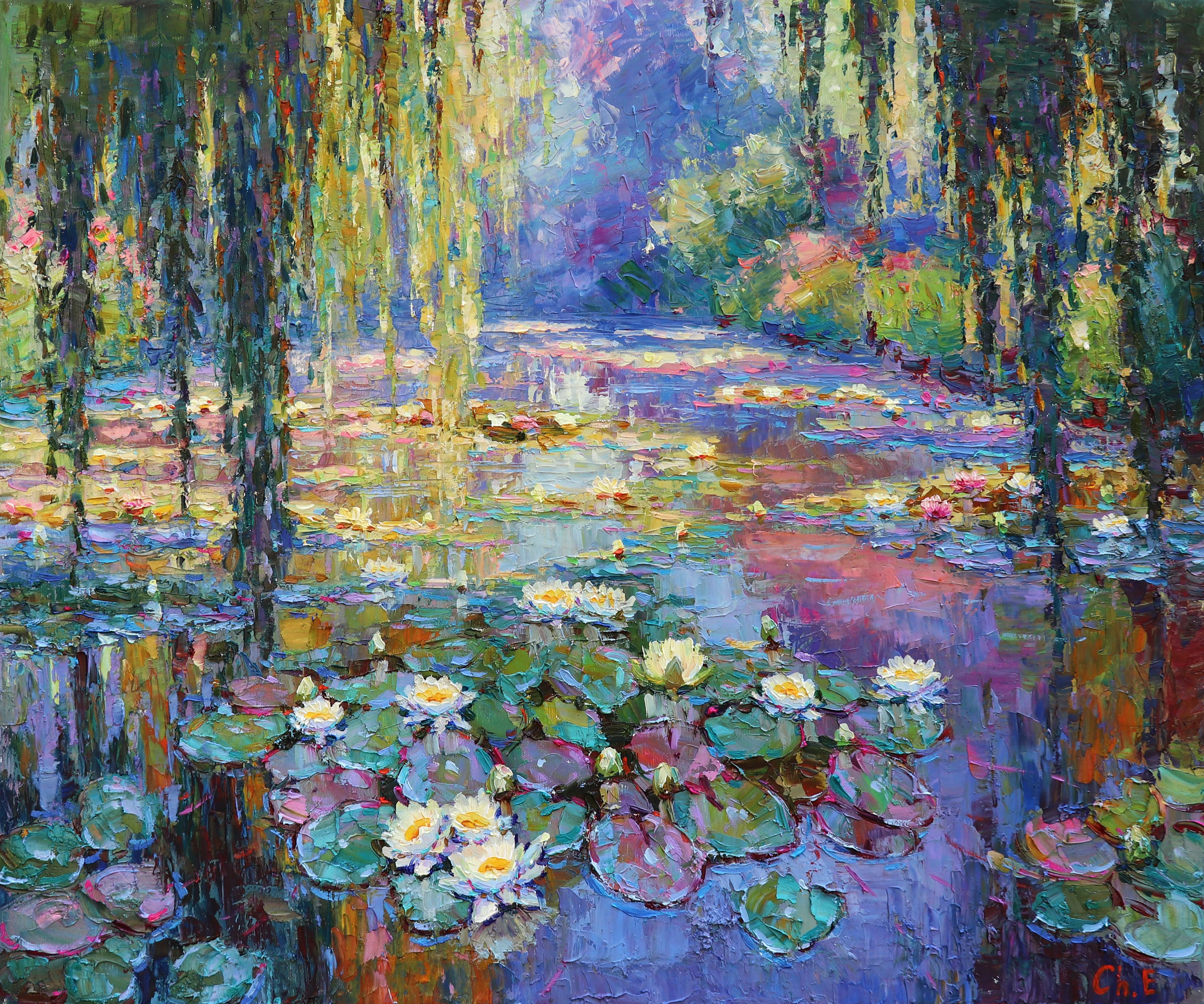 ""Water Lilyes"" - Evgeny Chernyakovsky