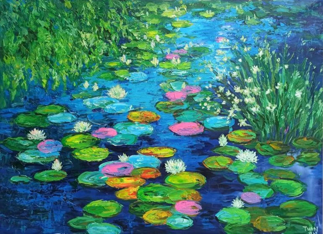 Colorful Water Lily - LE ANH TUAN