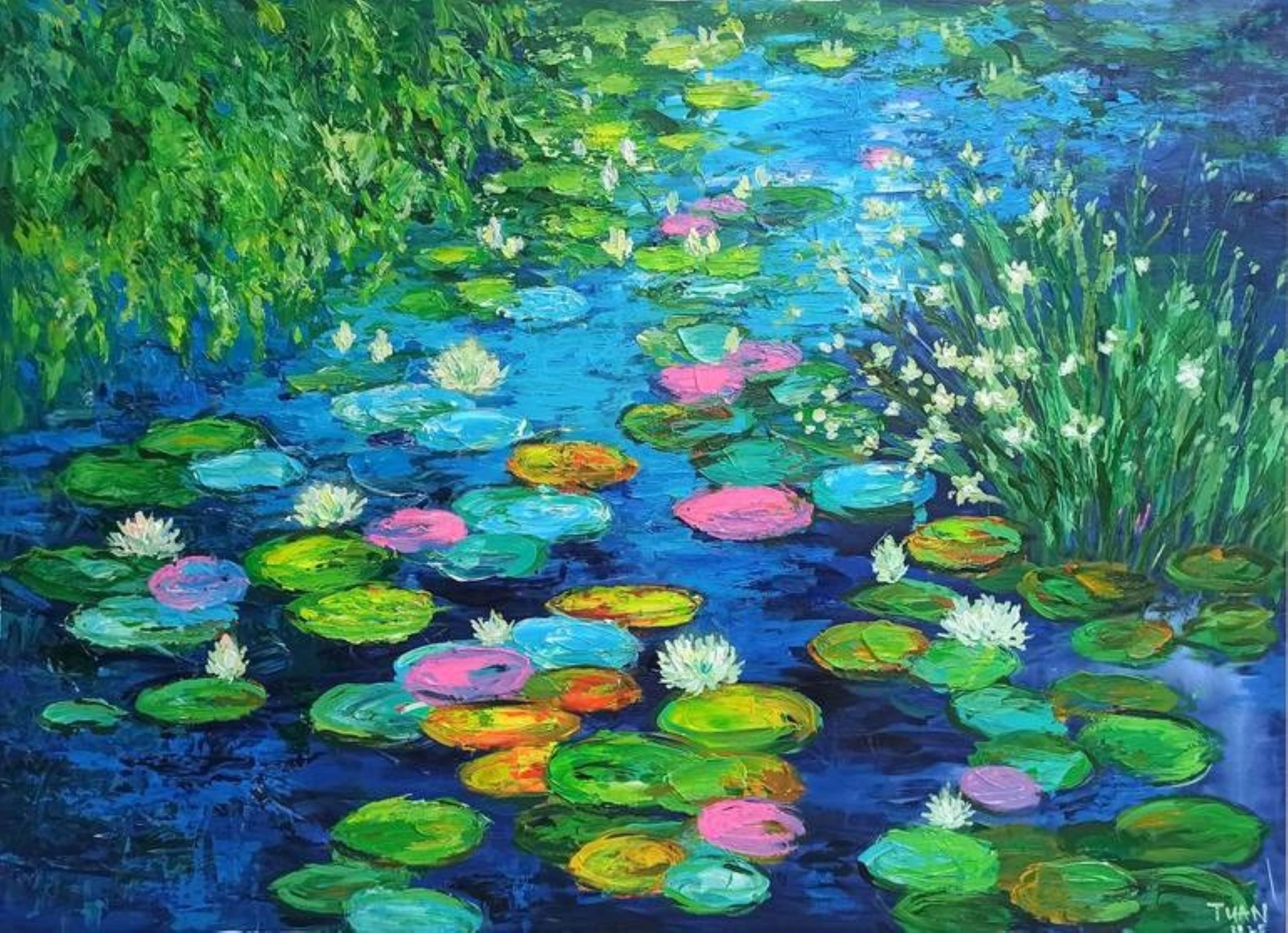 Colorful Water Lily - LE ANH TUAN