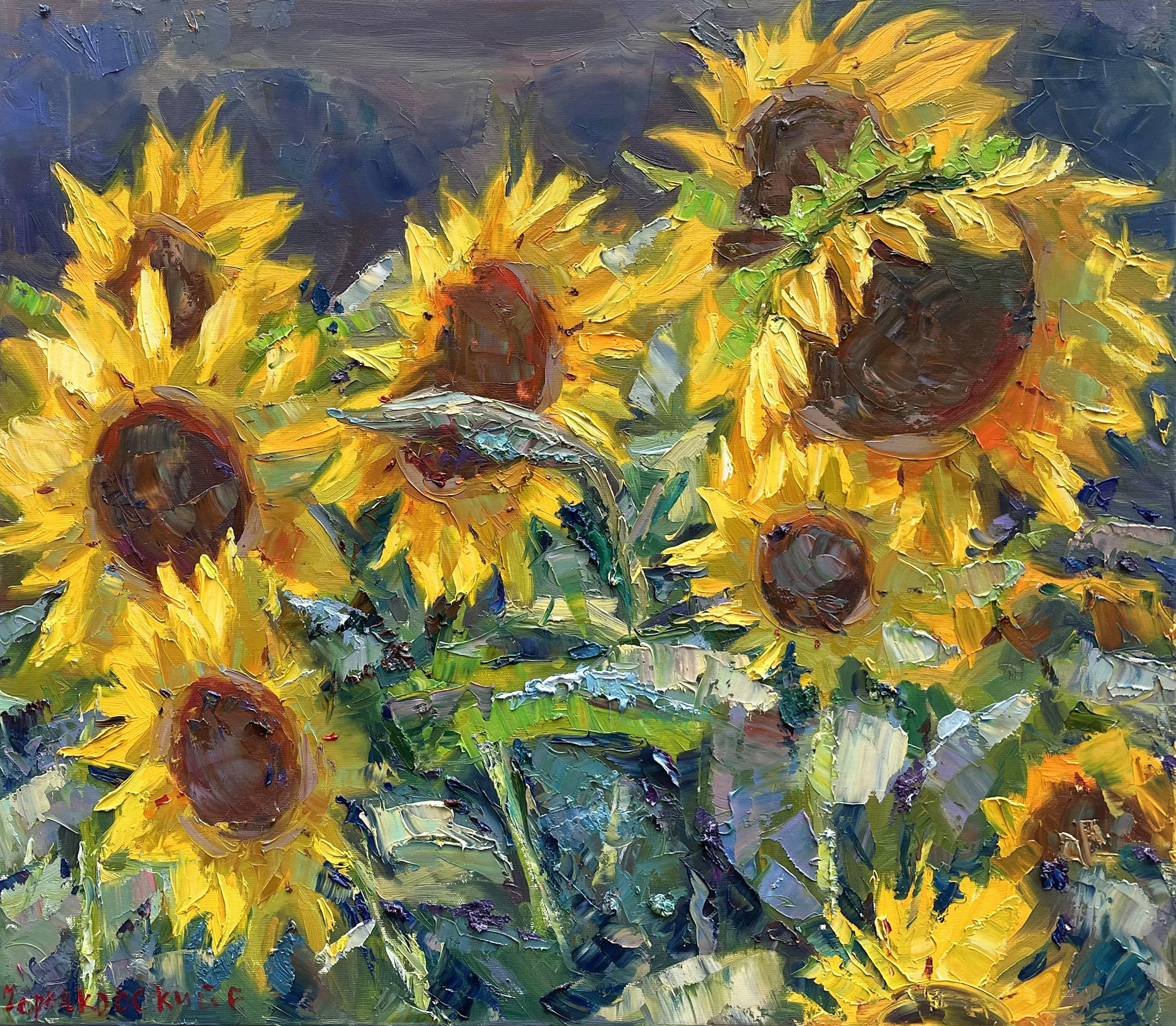 Sunflowers - Evgeny Chernyakovsky