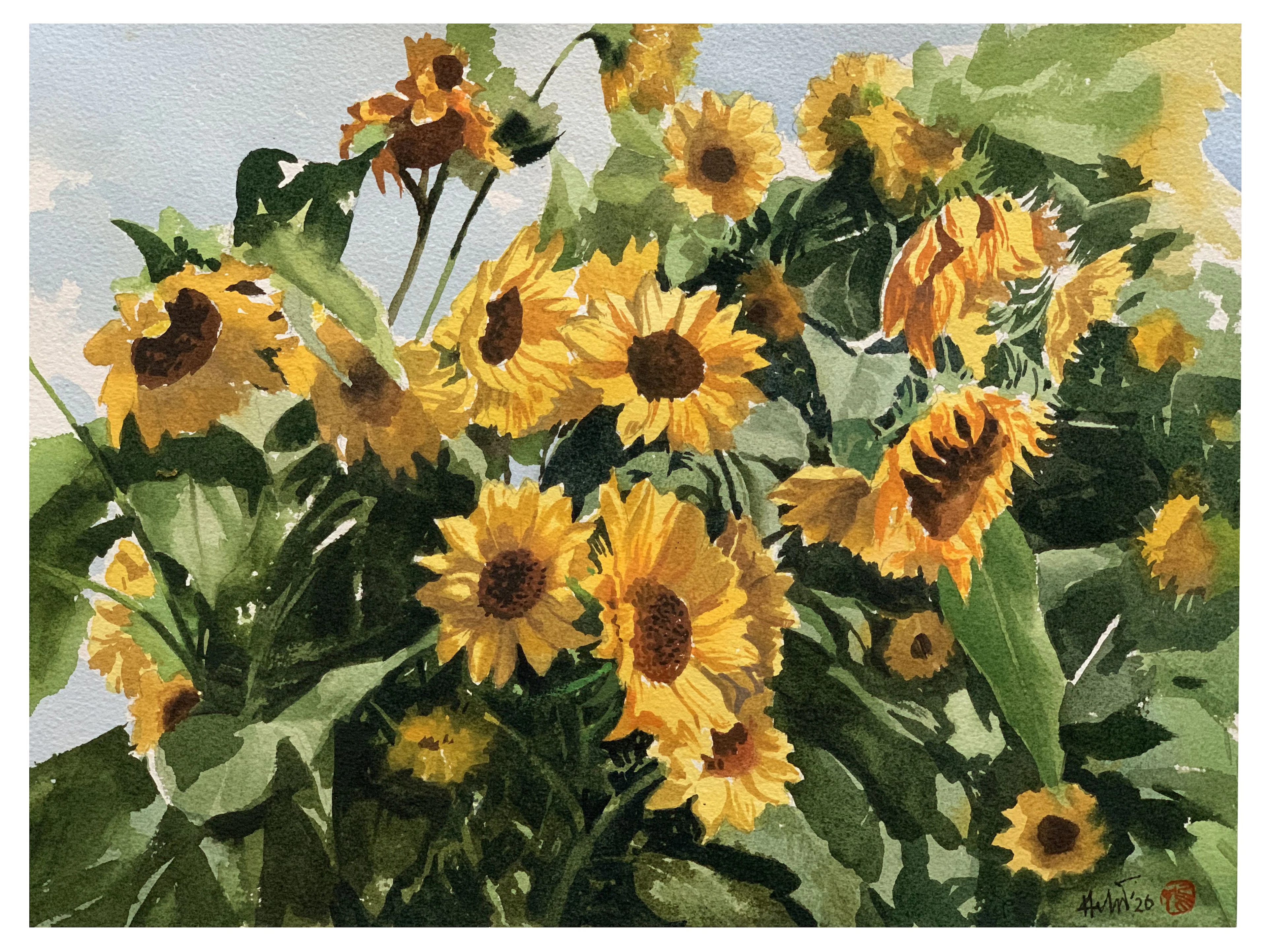 Sunny Day- Sunflowers - Helal Uddin