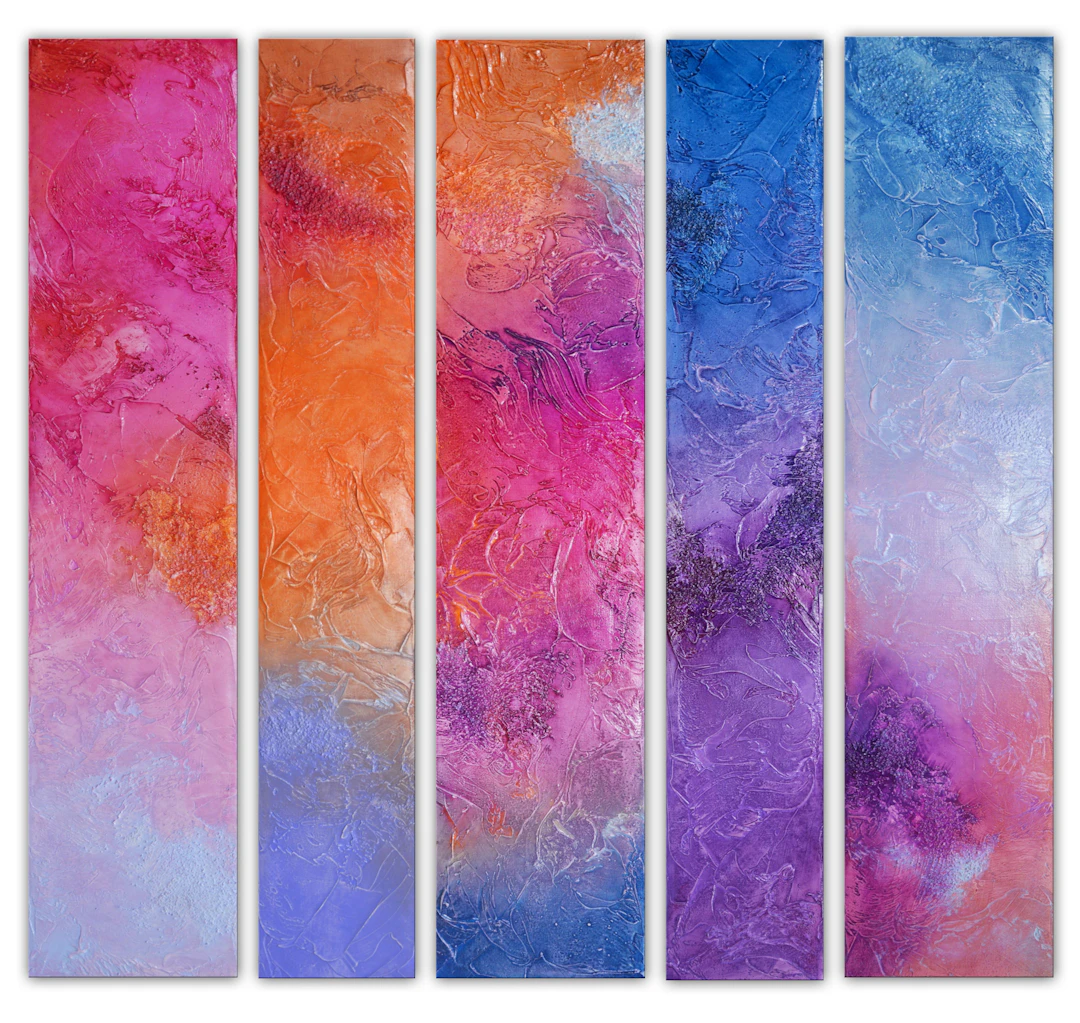Pillars of colors - Be Bold - Andrada Anghel