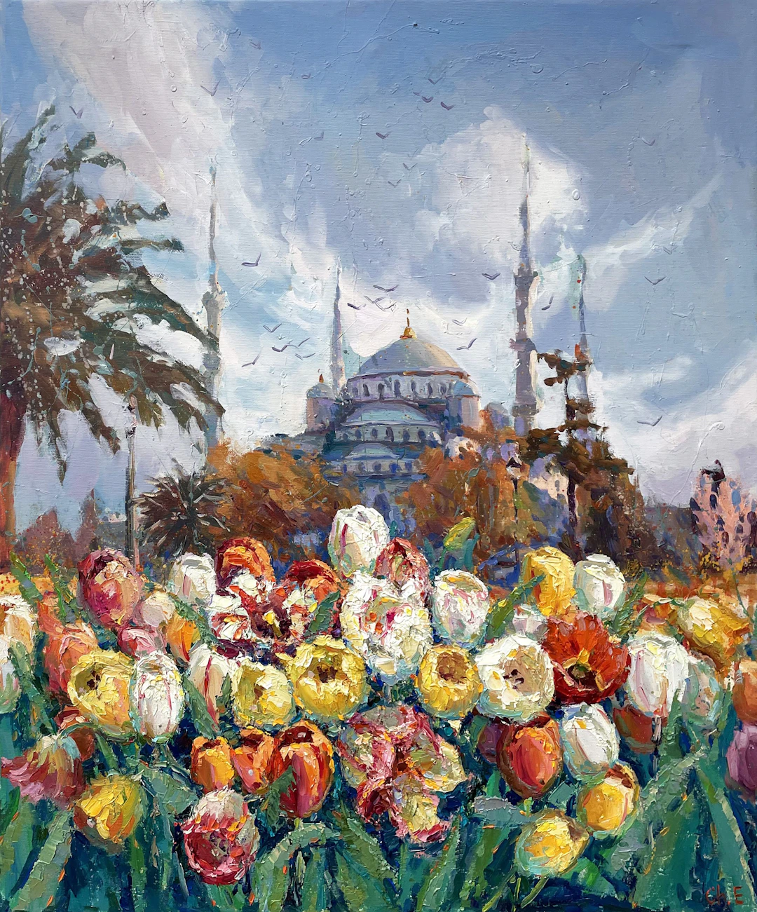 Tulips - Evgeny Chernyakovsky