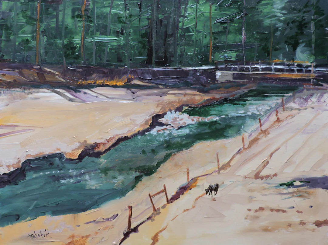 The Forest's Edge and River Song - Richard Szkutnik