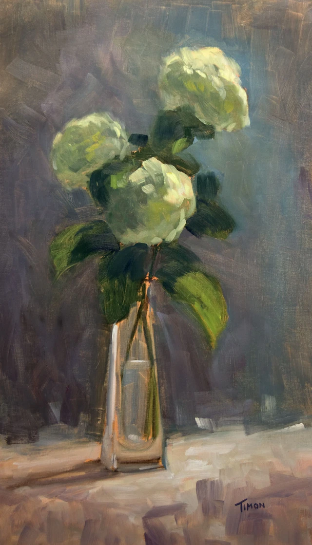 White Hydrangea Trio - Timon Sloane