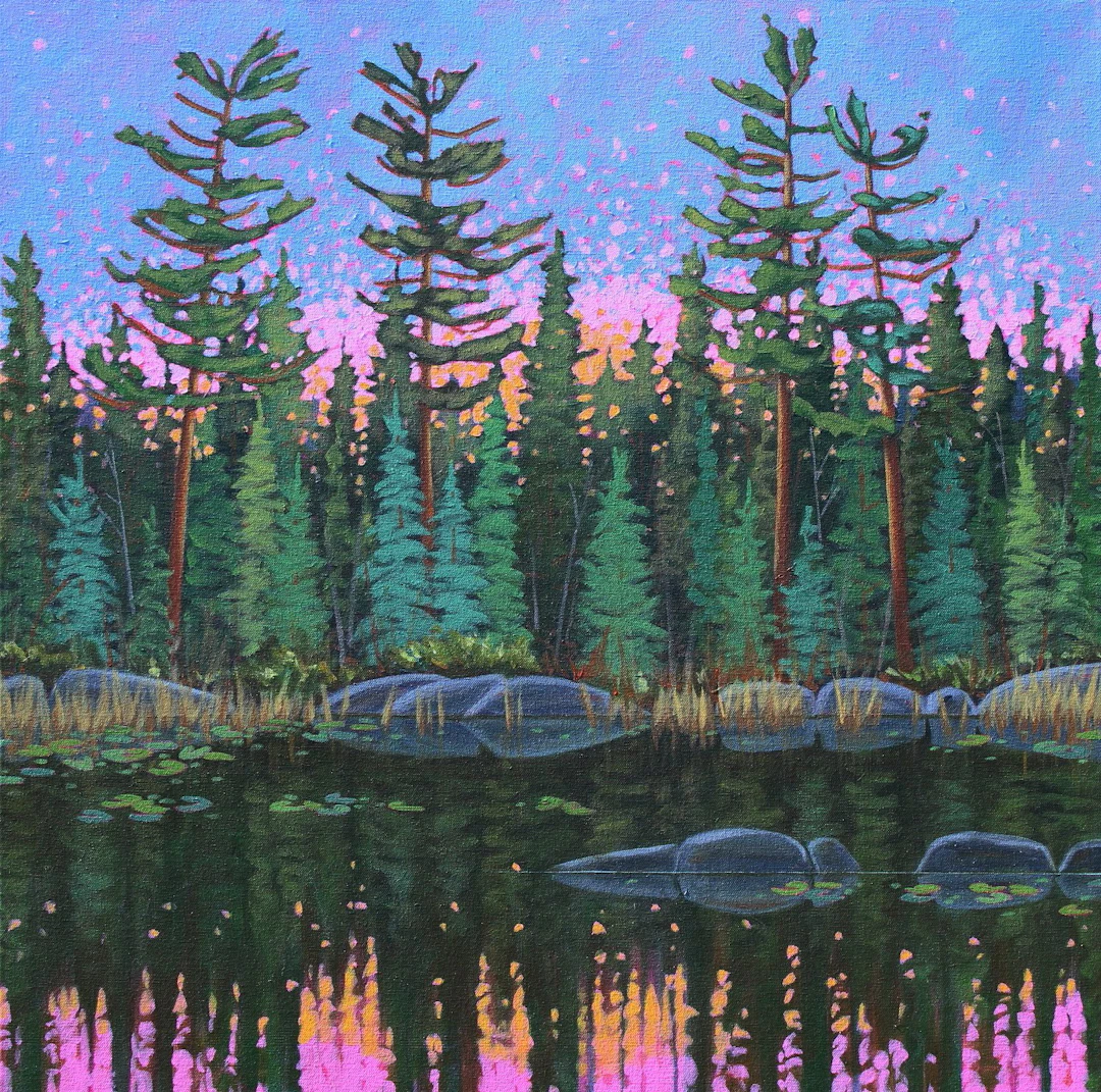 Morning Sun on the Water - Sage Mountain