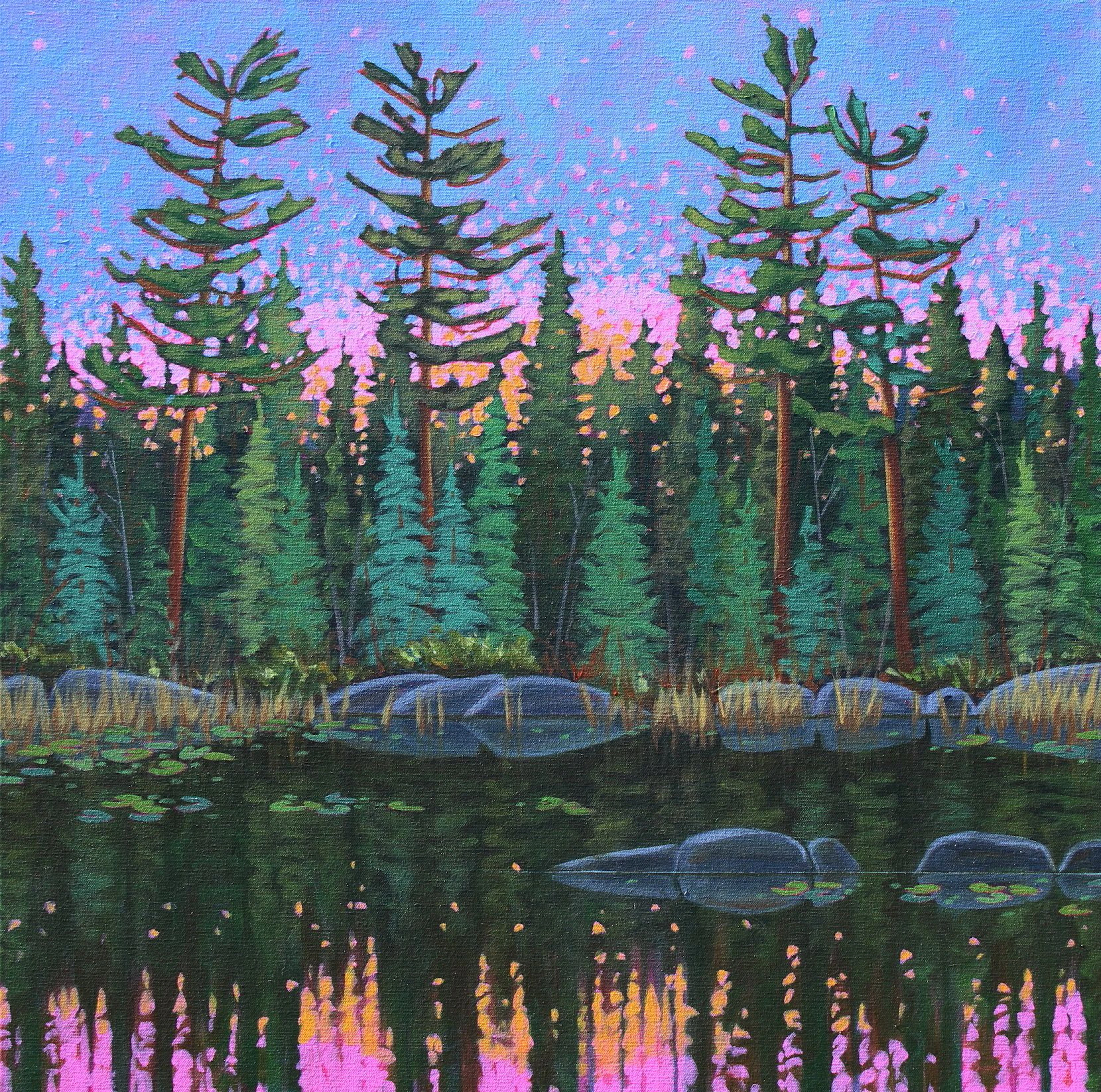 Morning Sun on the Water - Sage Mountain