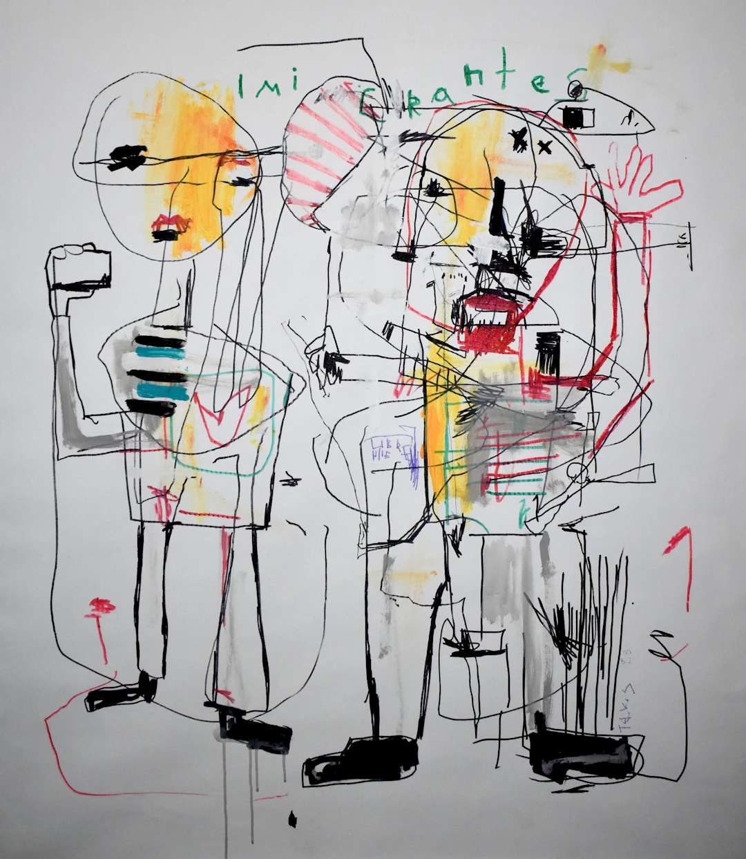 imigrantes - Dimitris Pavlopoulos