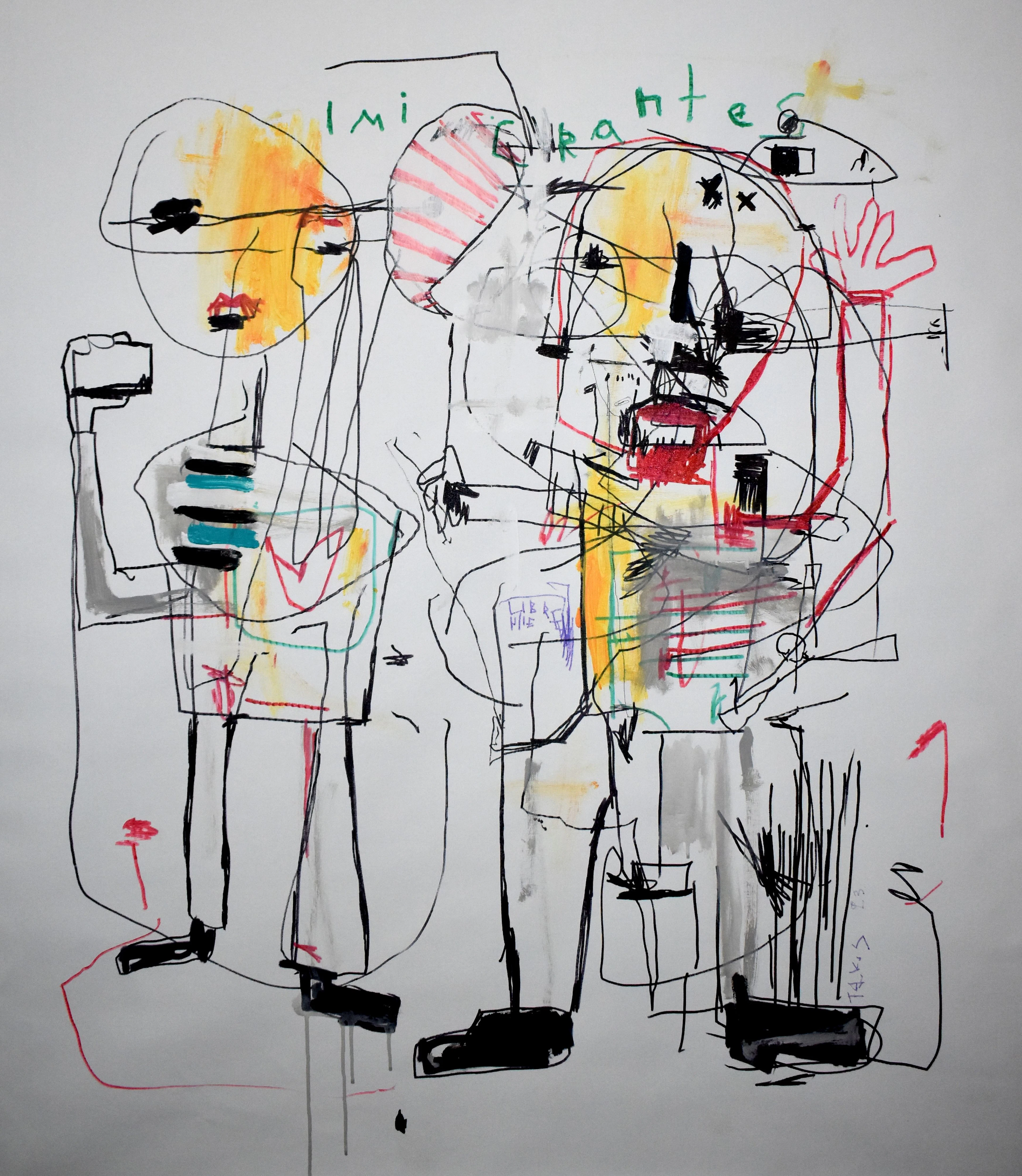 imigrantes - Dimitris Pavlopoulos