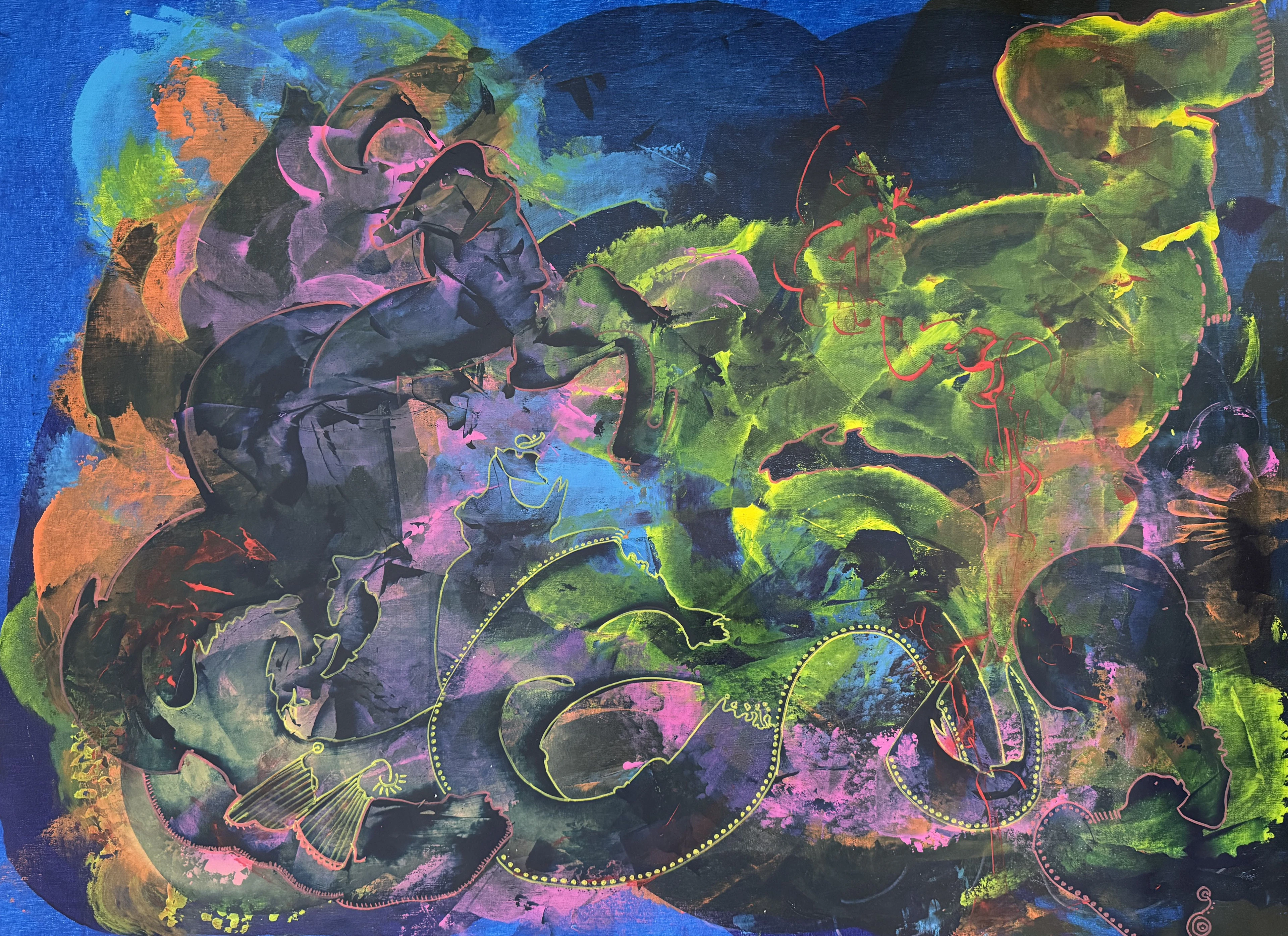Abstract #69 | Hidden Currents - Pinar Akbaba