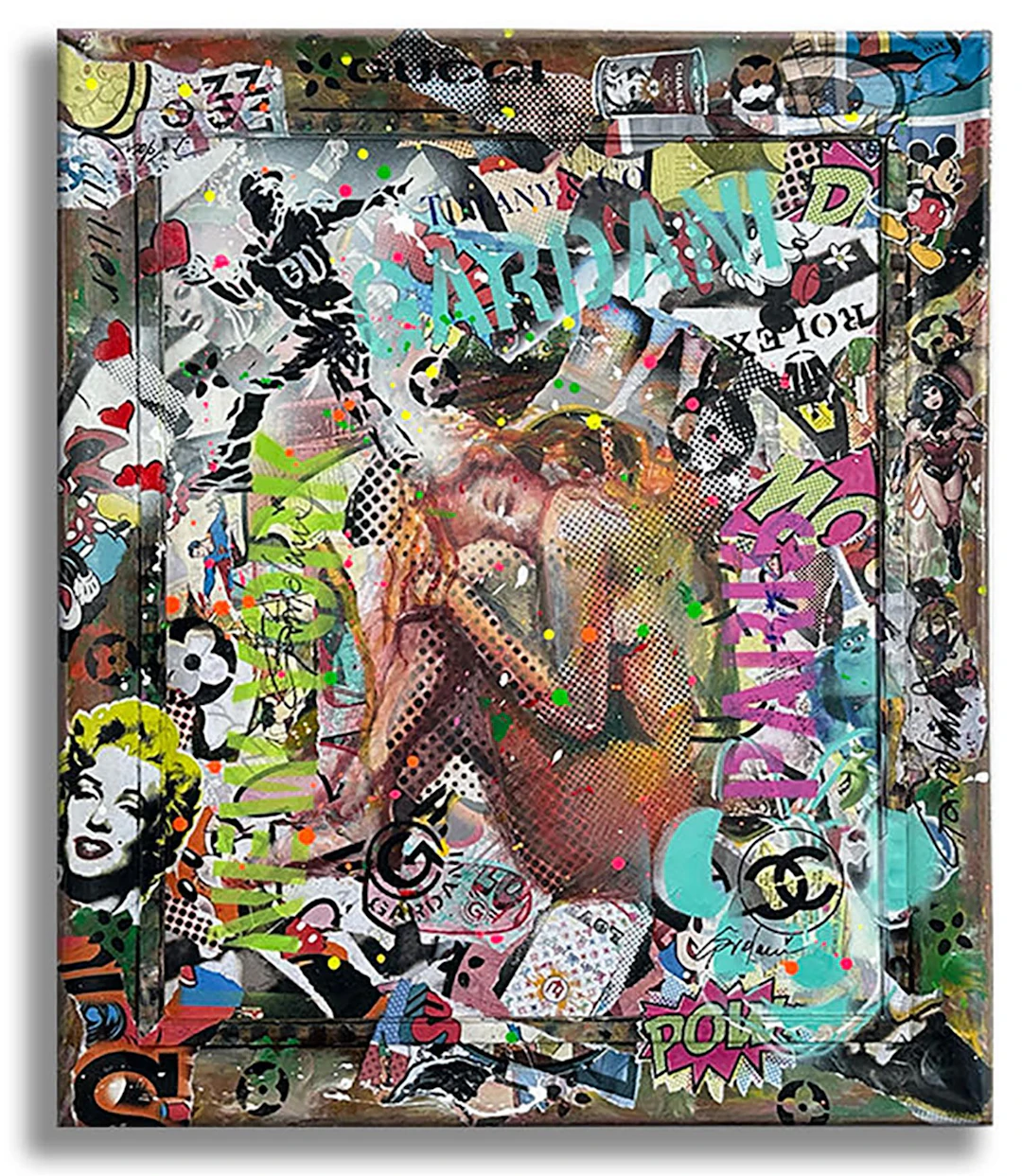 Dimensional – Original Painting on Canvas - Gardani Art