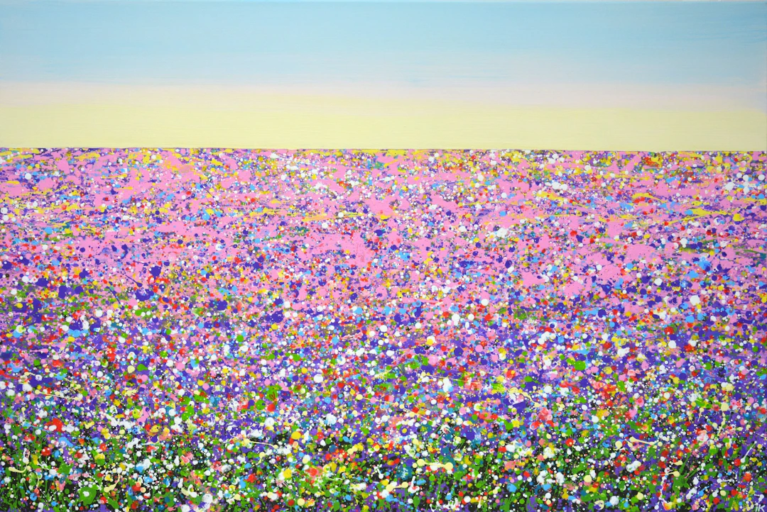 Summer. Flower field 7. - Iryna Kastsova
